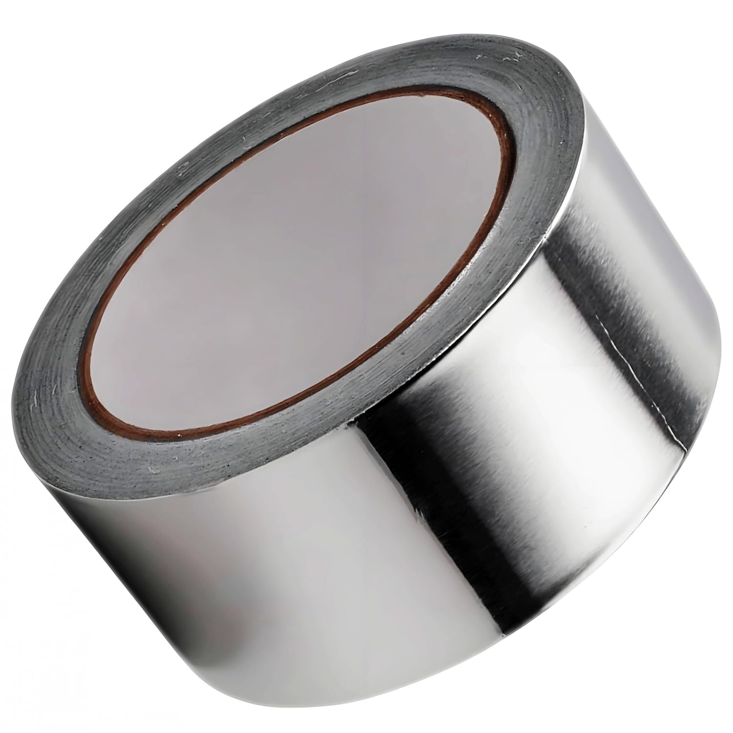 Phyfalip  Aluminum Foil Tape 2 Inch x 50Ft Roll Heavy Duty High Temp Silver HVAC Duct Dryer Vent Seal Heat Insulation Metal Patch