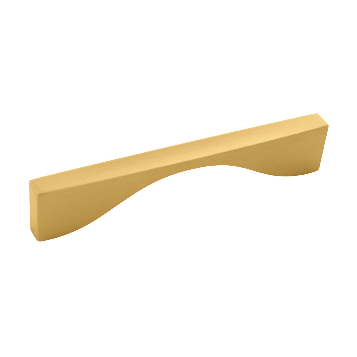 Belwith Keeler B076150-BGB Channel 5-1/16-in , 128mm Center to Center Brushed Golden Brass Rectangular Handle Drawer Pulls