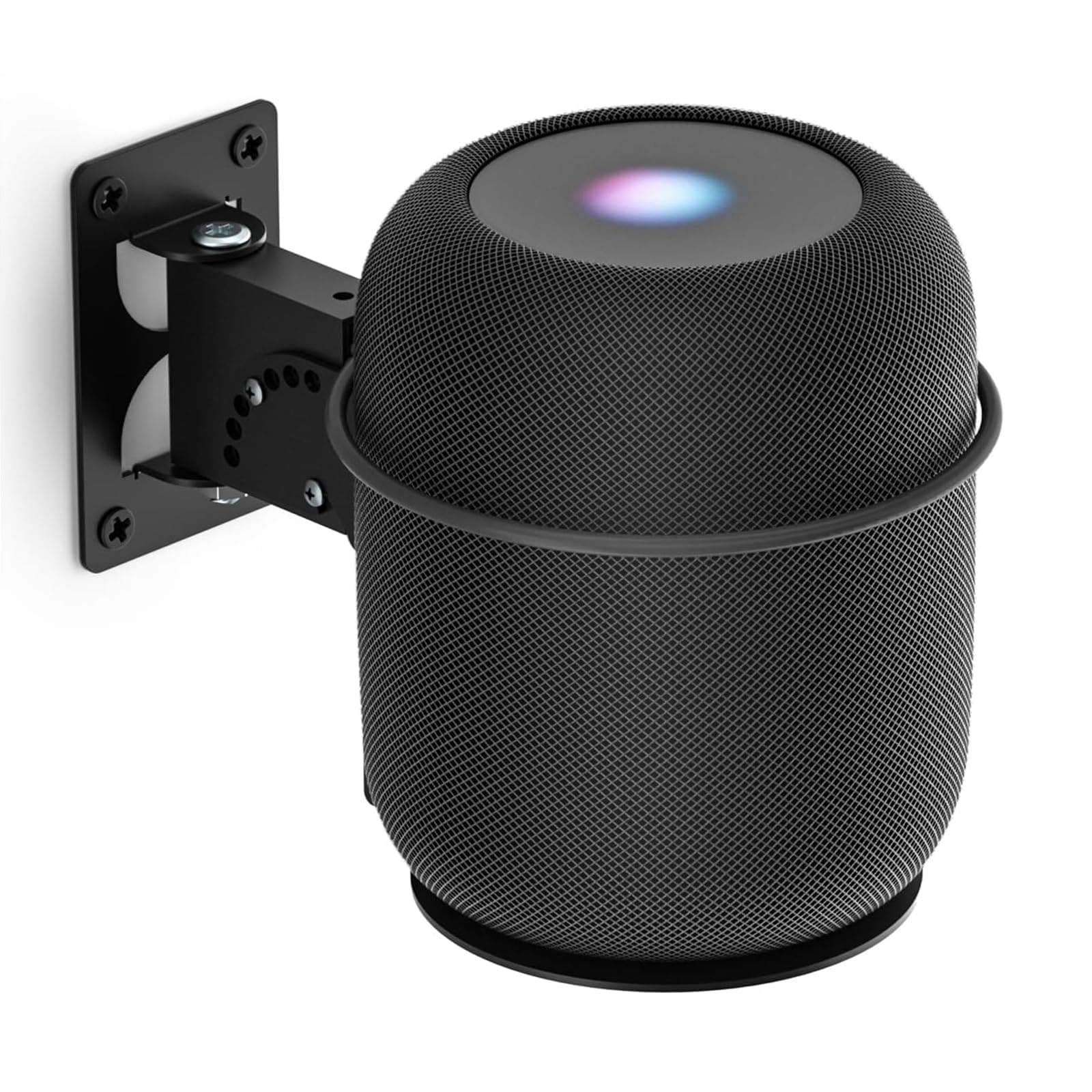 JVFCXXV  Adjustable Speaker Mount for Homepod 2 Wall Mounting Bracket and Homepod 2nd Gen Shelf Black durable home and garden accessory designed