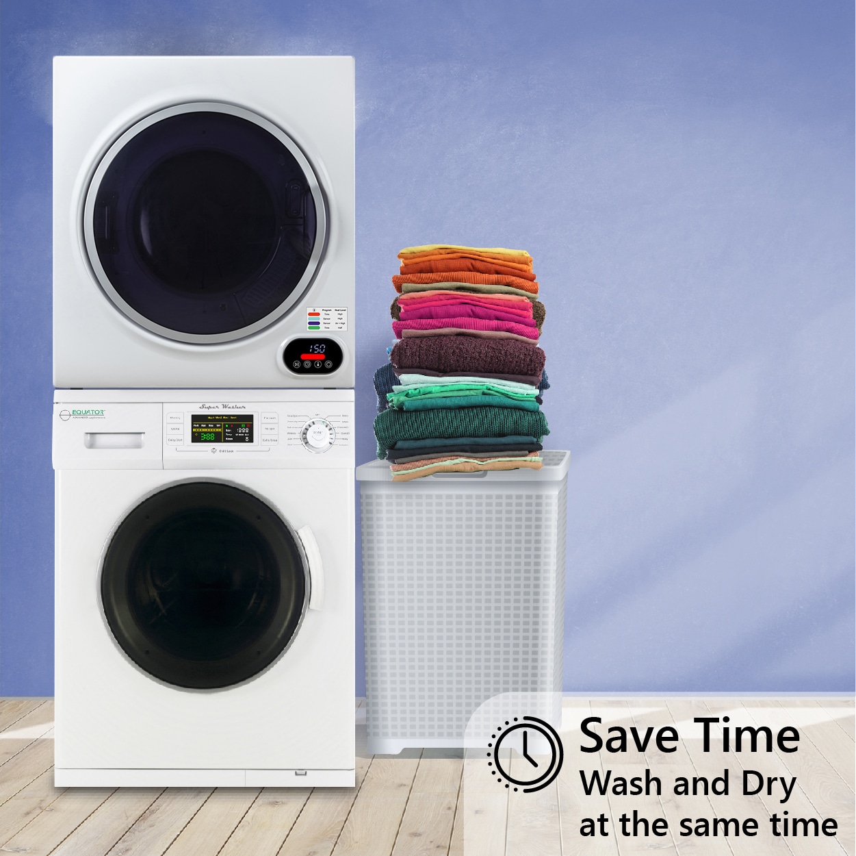 Equator Advanced Appliances 824N+852+ACCESSORIES Combo-Washer-And-Dryer - View #8