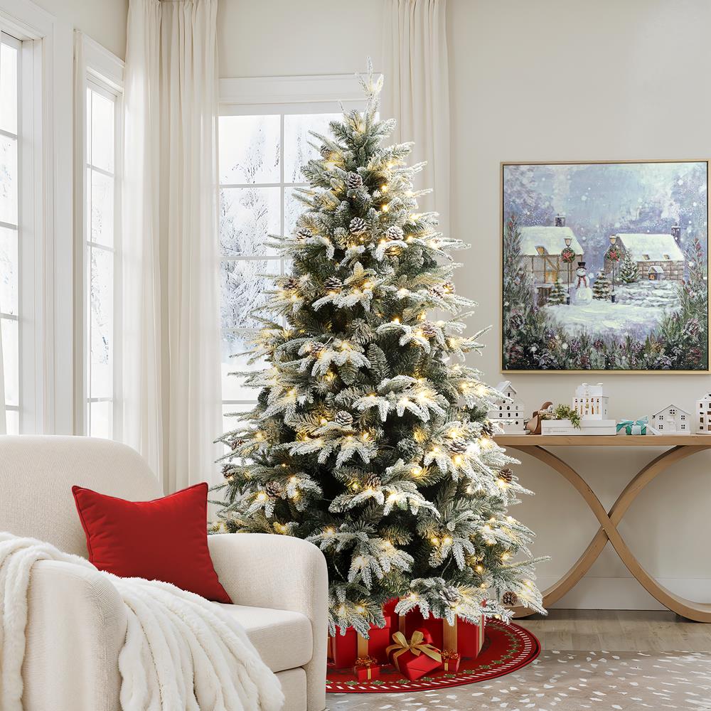 LuxenHome WHAP2519 Artificial-Christmas-Trees - View #6