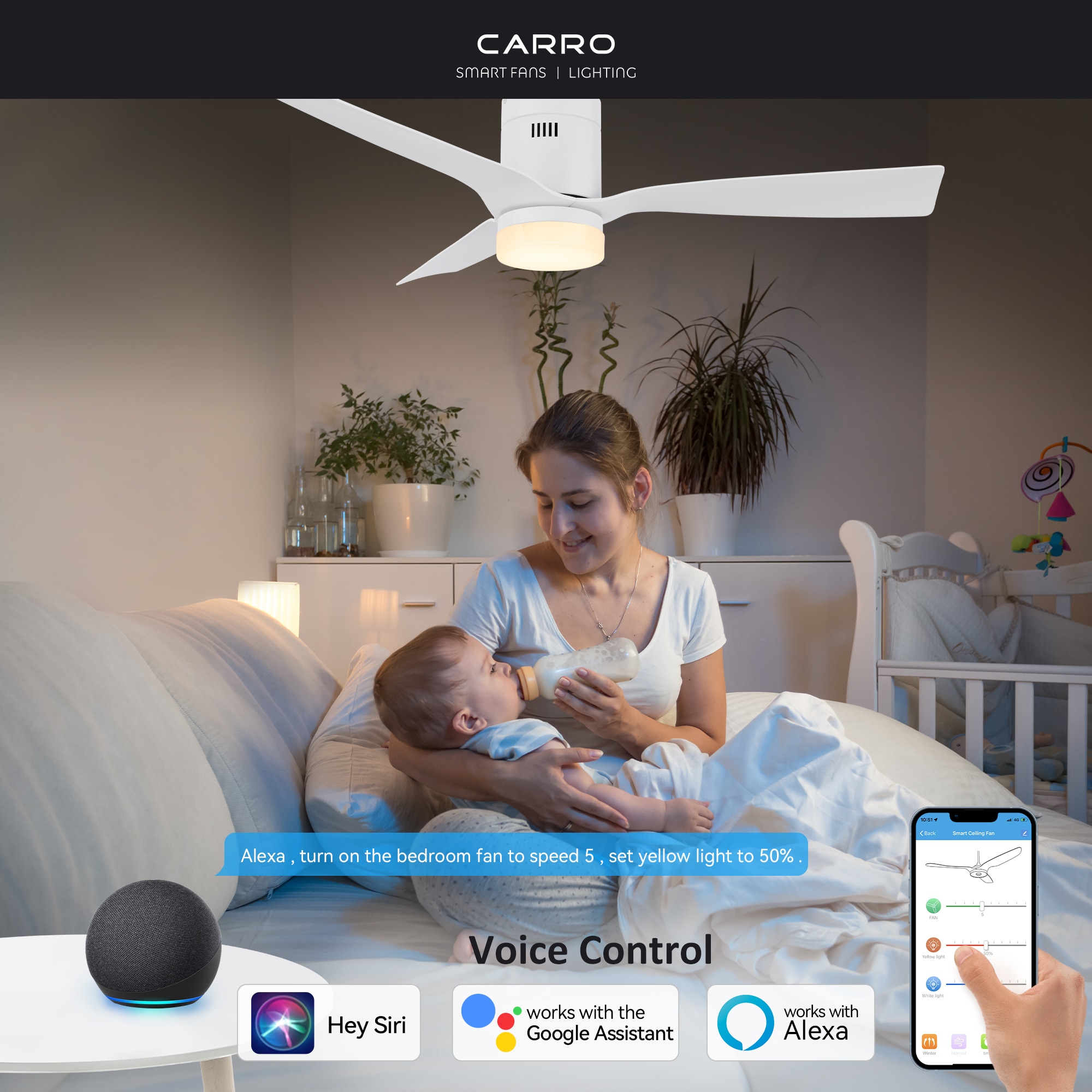 CARRO USA LS523P-L12-W1-1-FM Ceiling-Fans - View #2