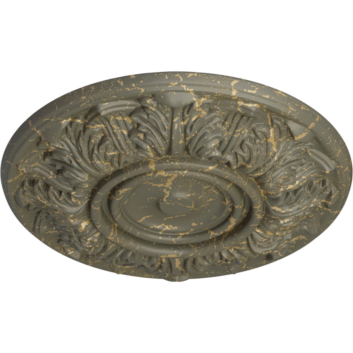 Ekena Millwork CM13WHWHC Ceiling-Medallions - View #2