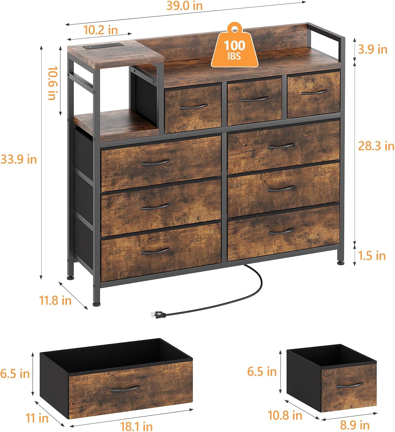 Qeetex WWJ-PHO-12DBPCR8 chests - View #2