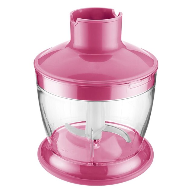 Sencor 6-Speed Pink 350-Watt Immersion Blender with Accessory Jar at