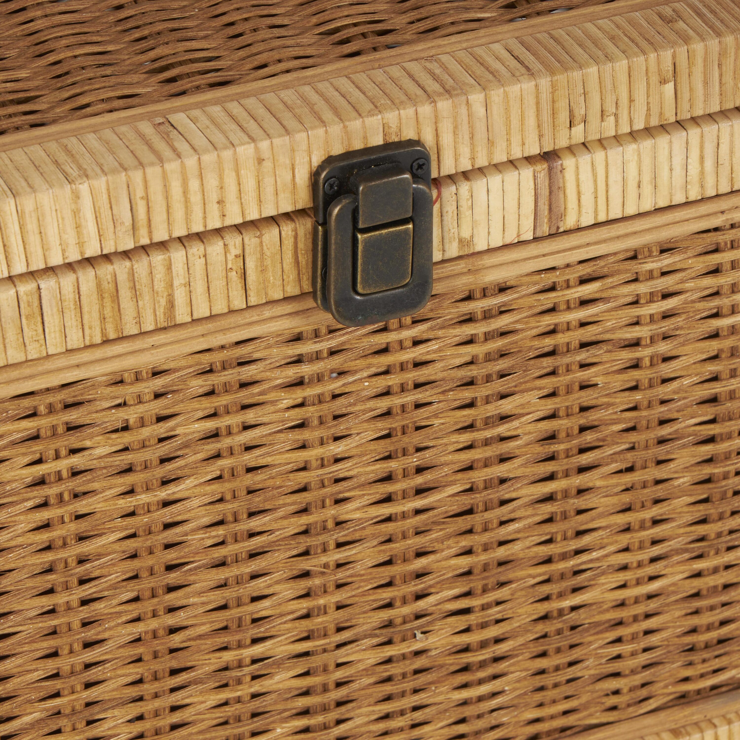 Handmade Natural Wood Rectangular Lidded Storage Box Set
