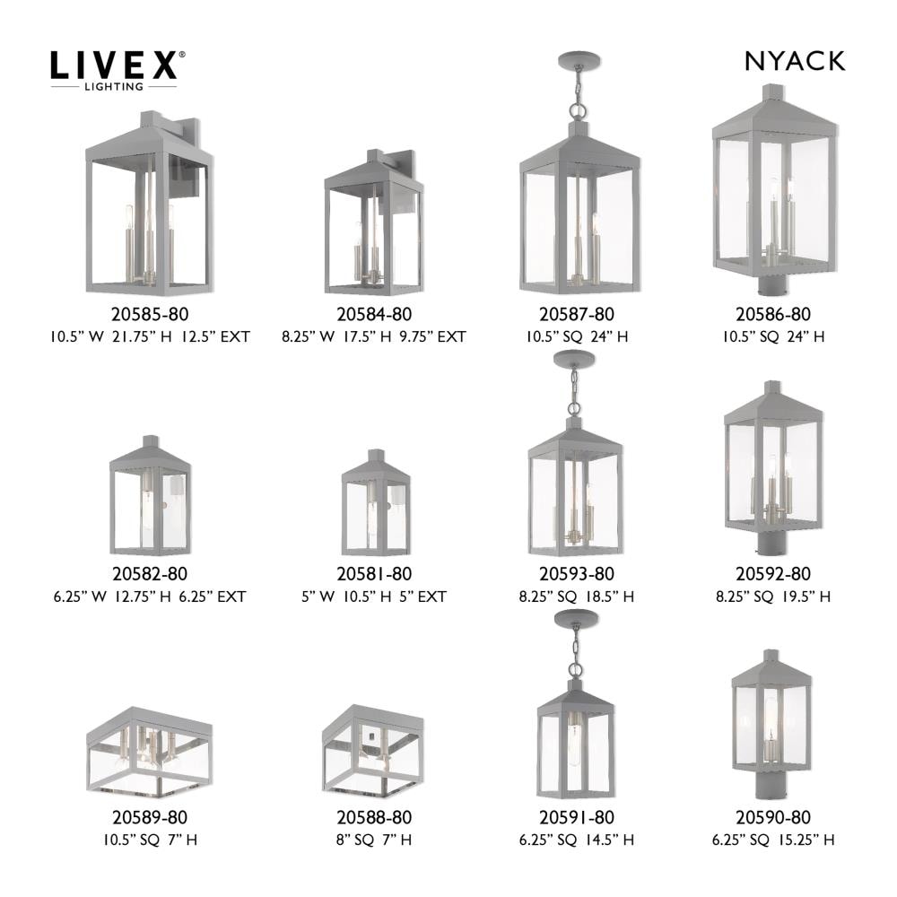 Livex Lighting 20588-80 flushmounts - View #2