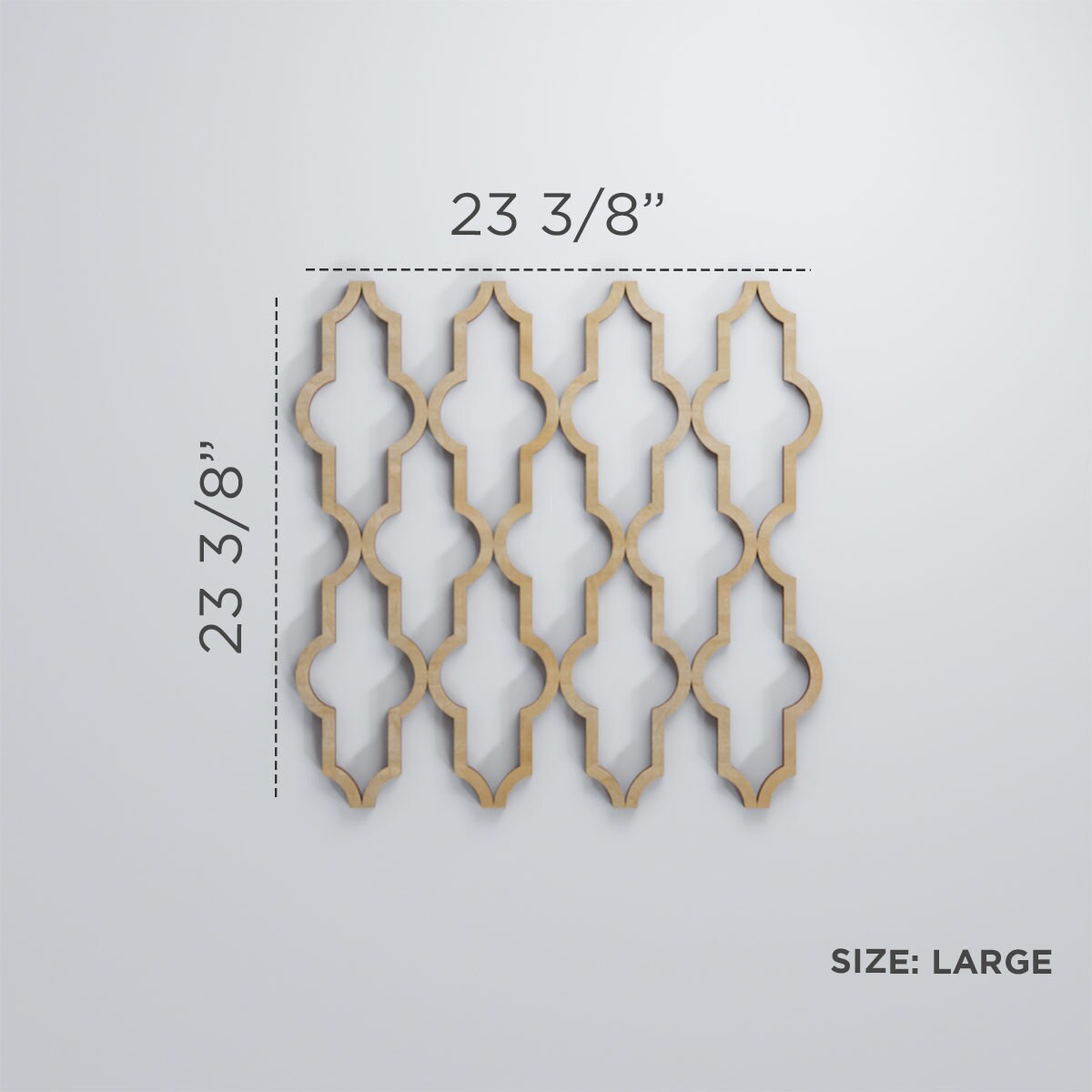 Ekena Millwork WALW24X24X0375CSBRO Wall-Panels - View #3