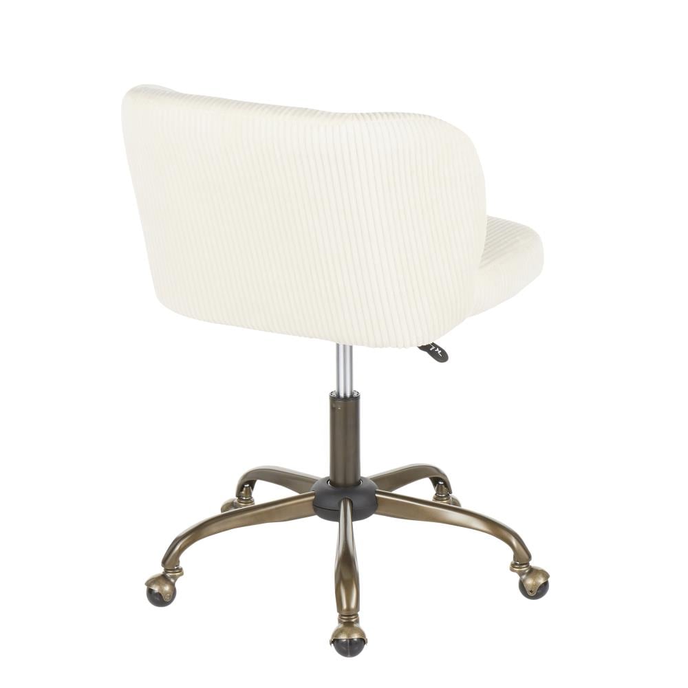 Corduroy best sale desk chair