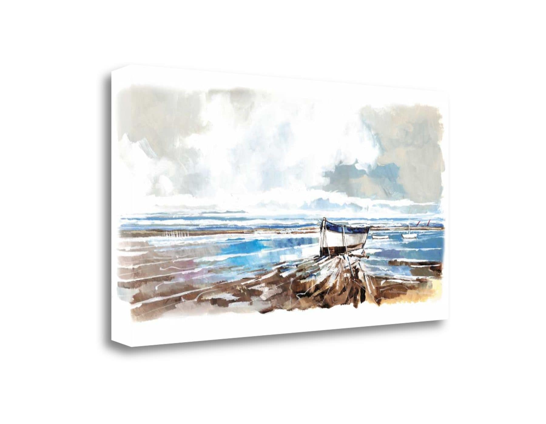 Tangletown Fine Art SBSY1101-3921C 21-in H x 39-in W Coastal Print on Canvas