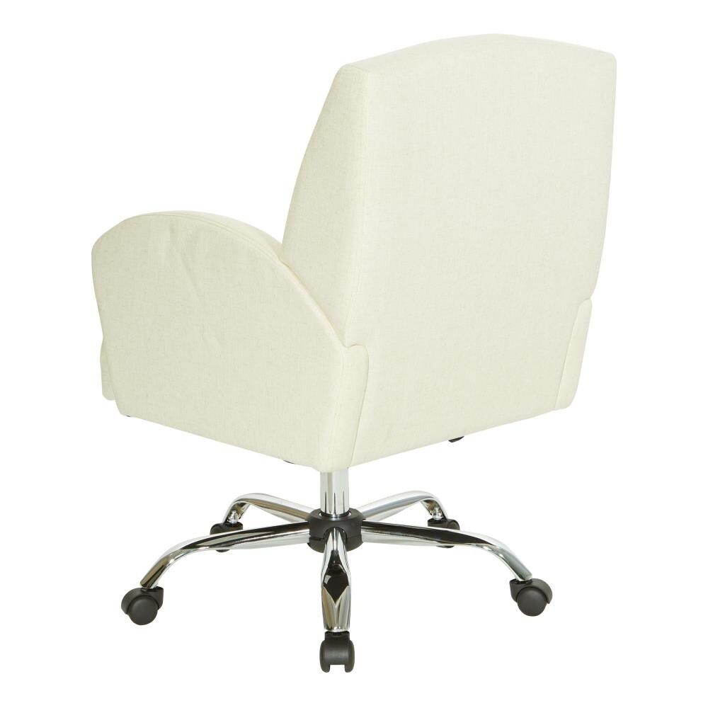 staples white desk chair