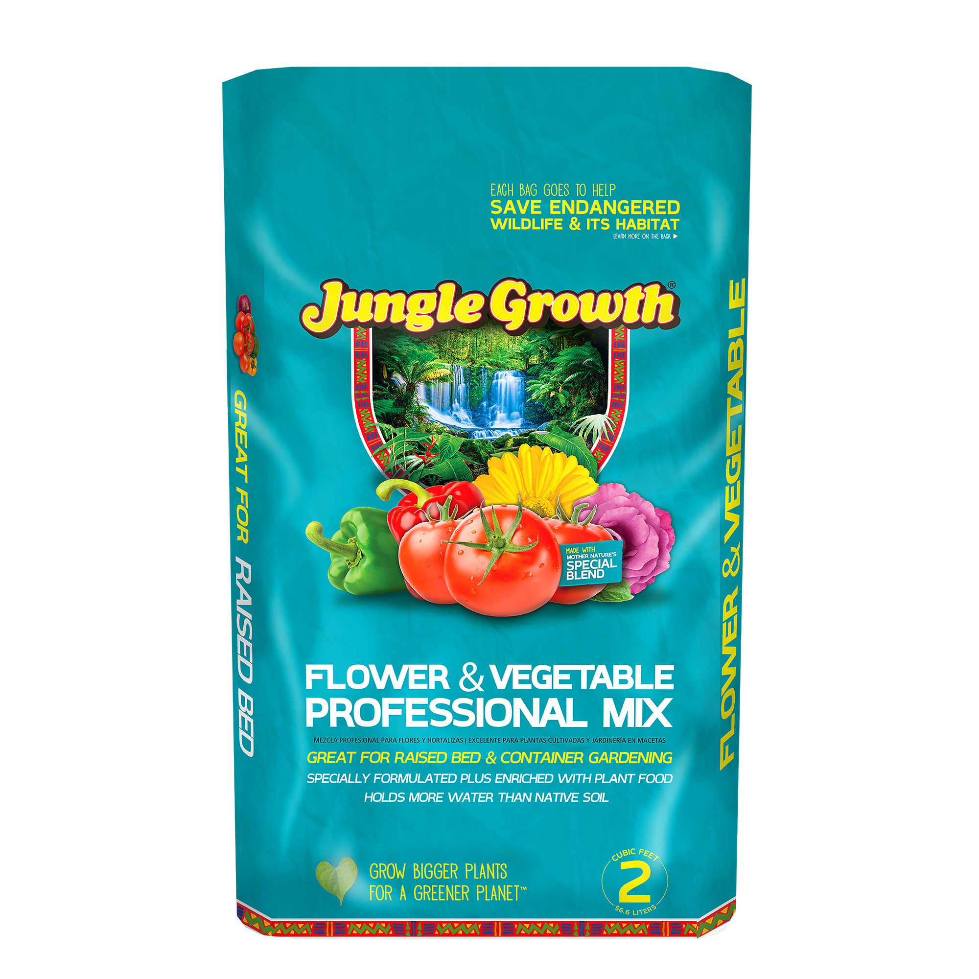 Jungle Growth Planting Mix 2-cu Ft Potting Soil Mix At Lowes.com