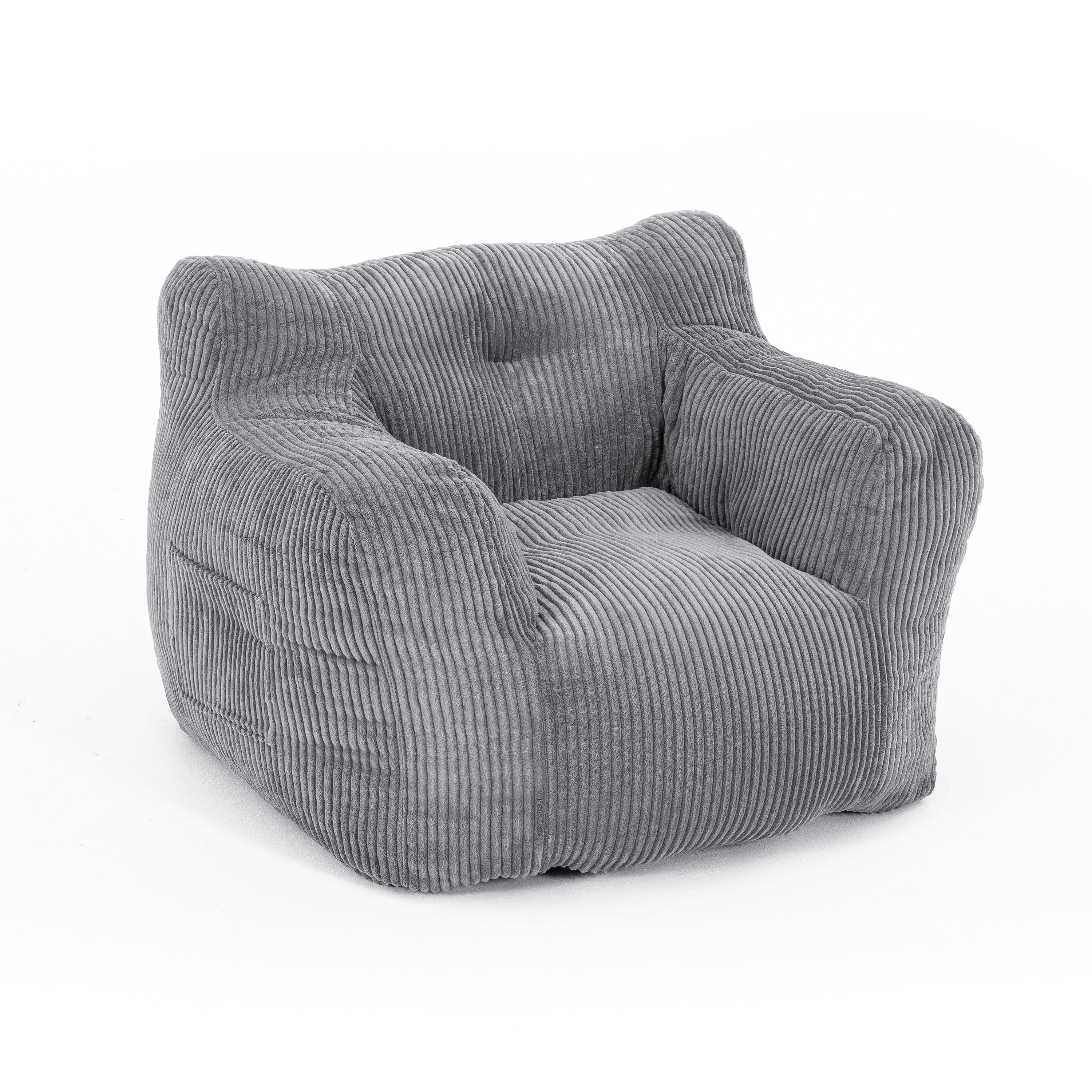 PamaPic BBC-G-ML1 Gray Bean Bag Chair