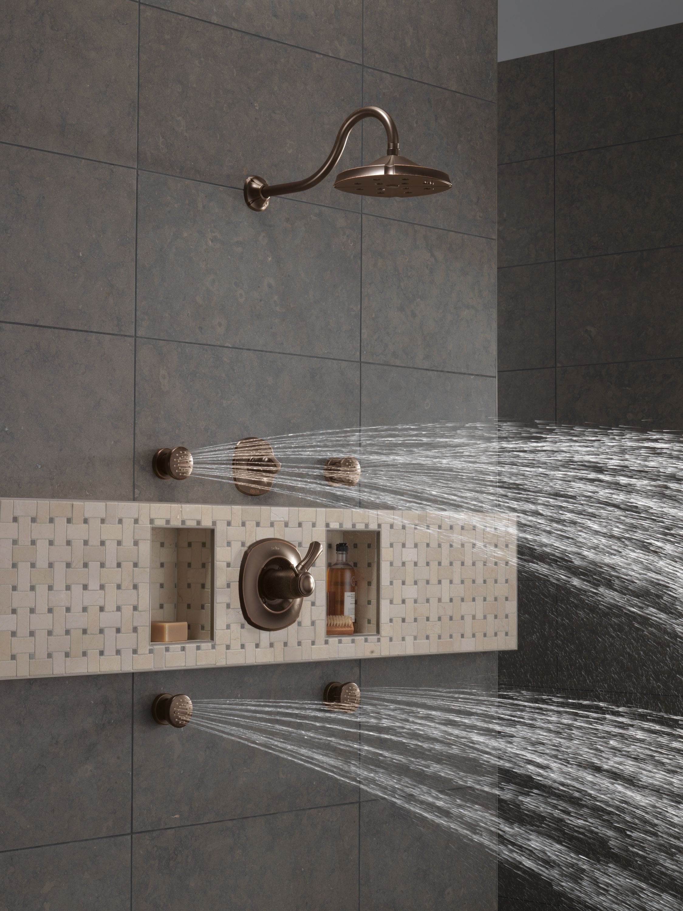 Delta 50102-RB Shower-Tub-Jets - View #5