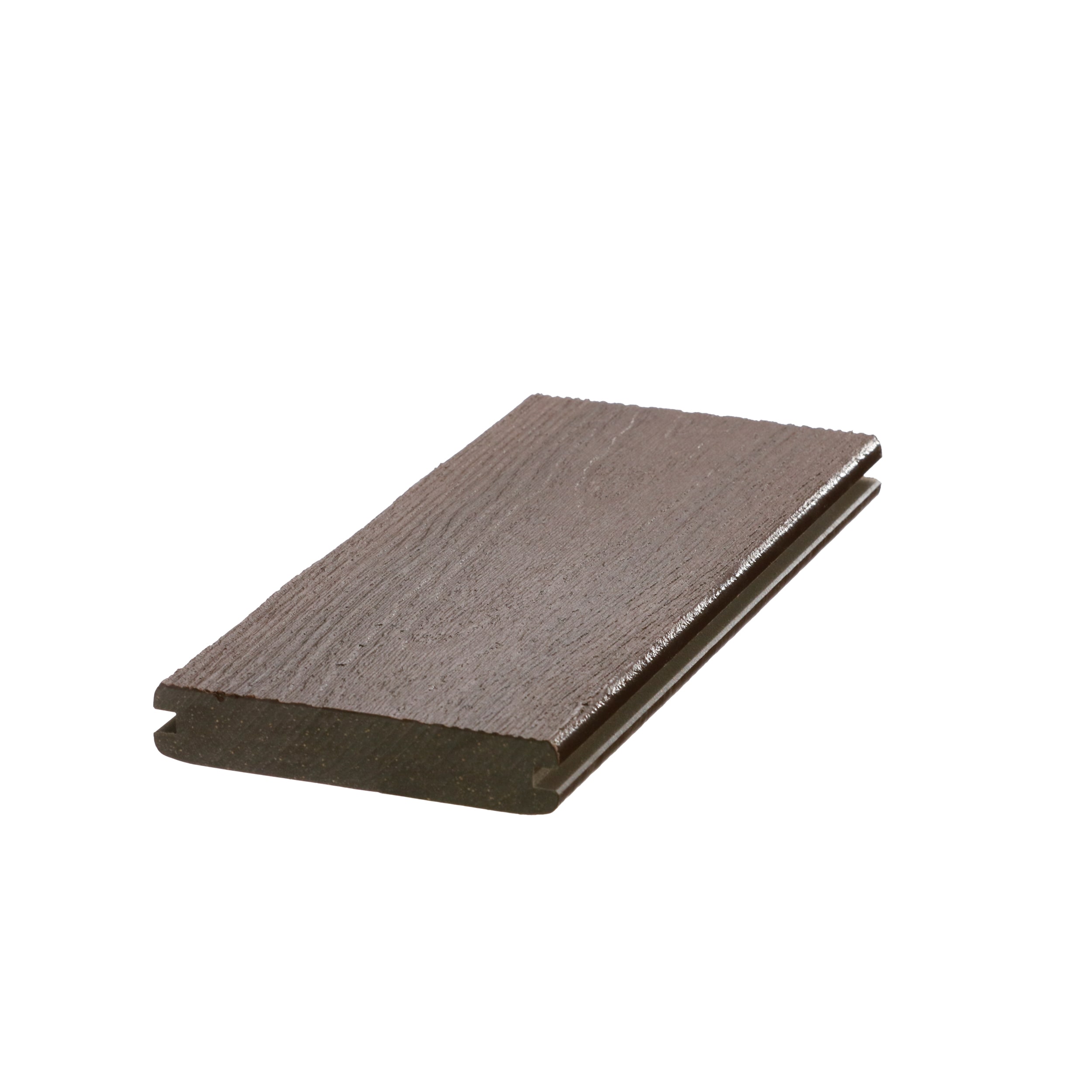 DuxxBak Composite Decking DX-O-192SR-G Optima Dekk 1-in x 6-in x 16-ft Sedona Red Grooved Composite Deck board