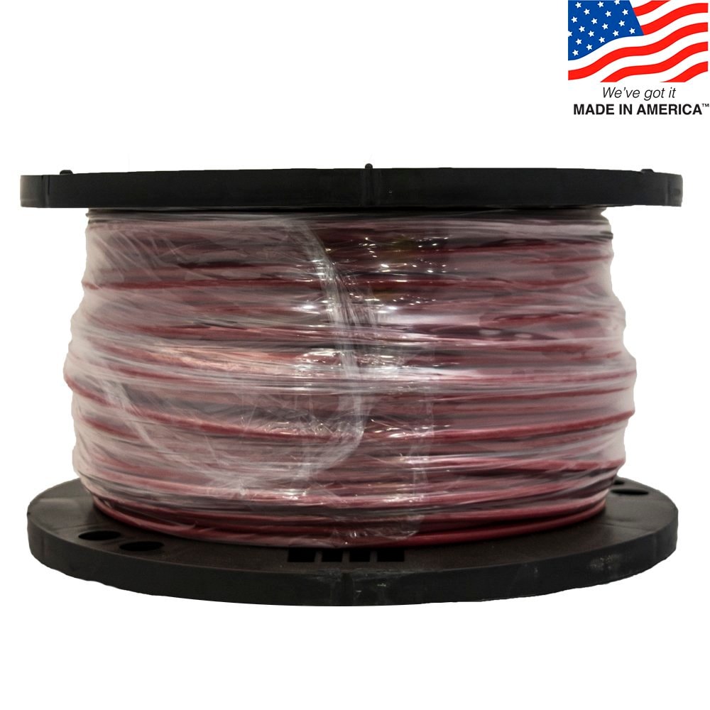 Southwire SIMpull 4-AWG Stranded White Copper THHN Wire (By-the-foot) in  the TFFN & THHN Wire department at