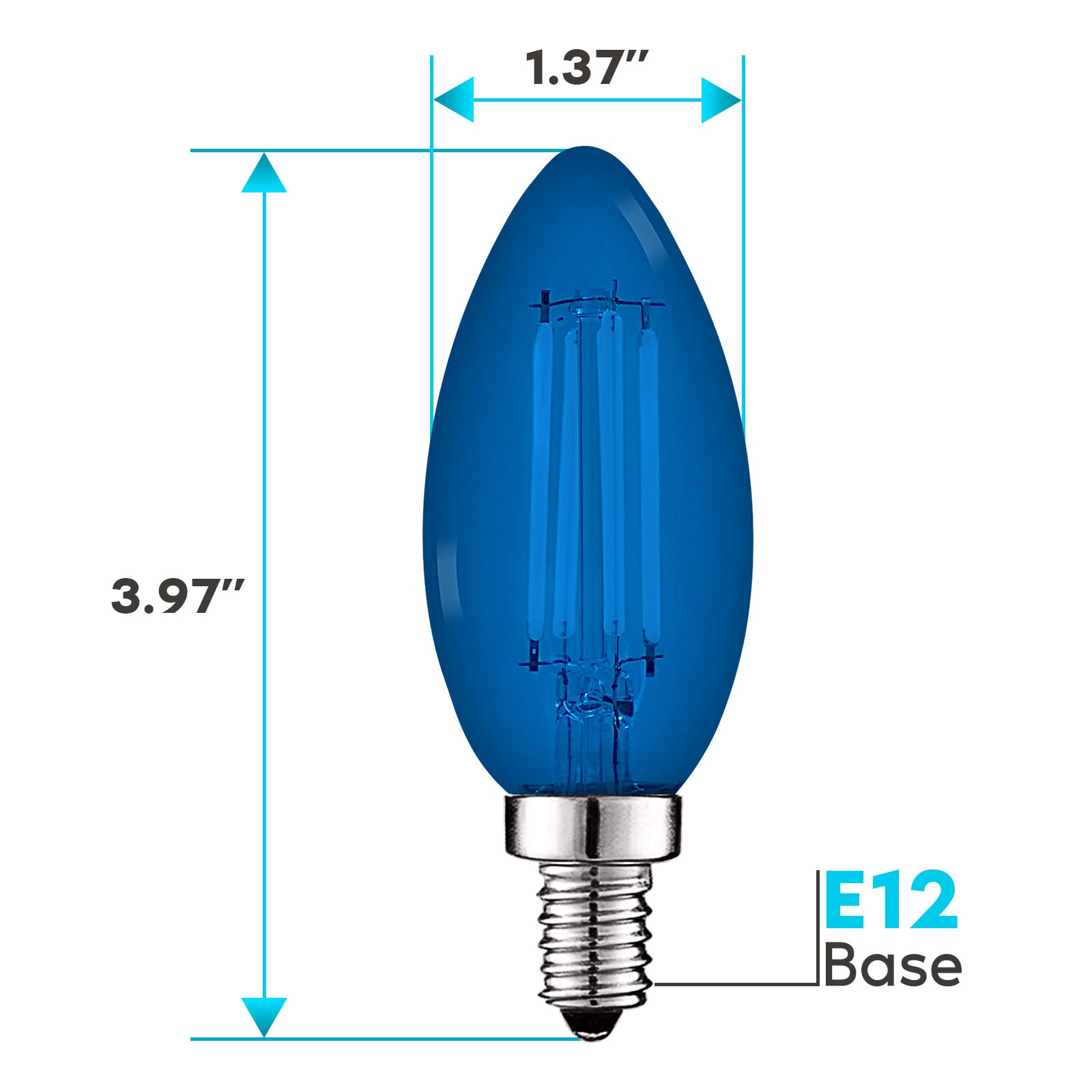 Luxrite LR21743-2PK Dec-Led-Light-Bulbs - View #8