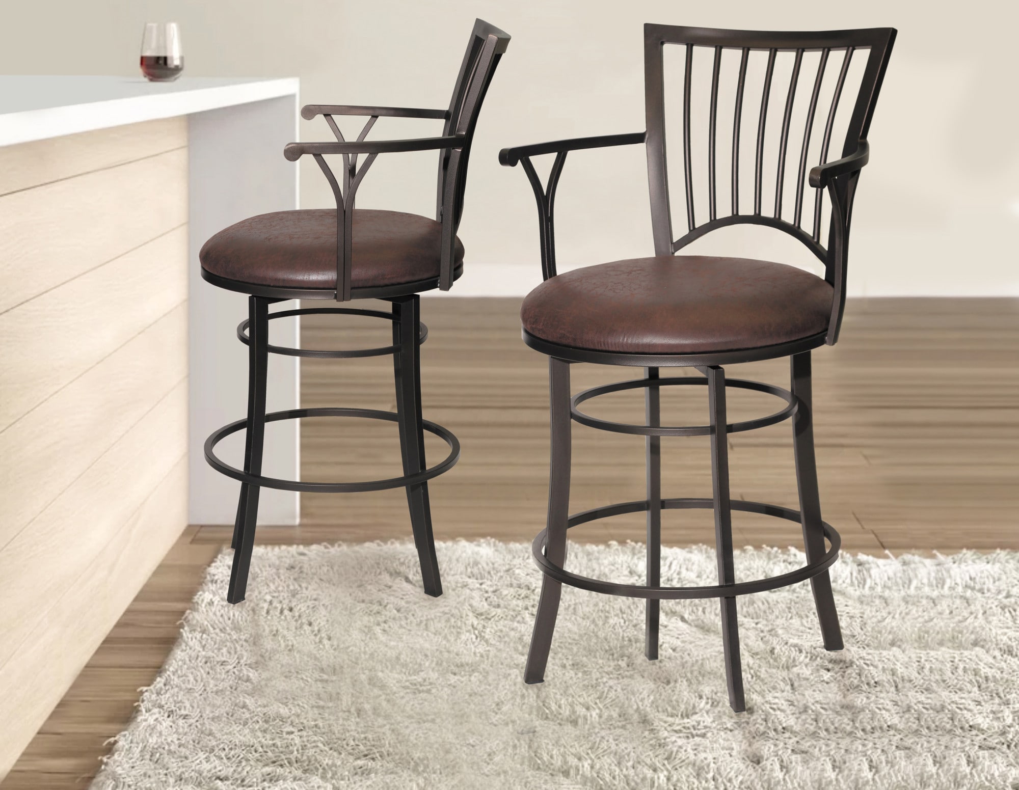Steve Silver BAY600CS stools - View #6