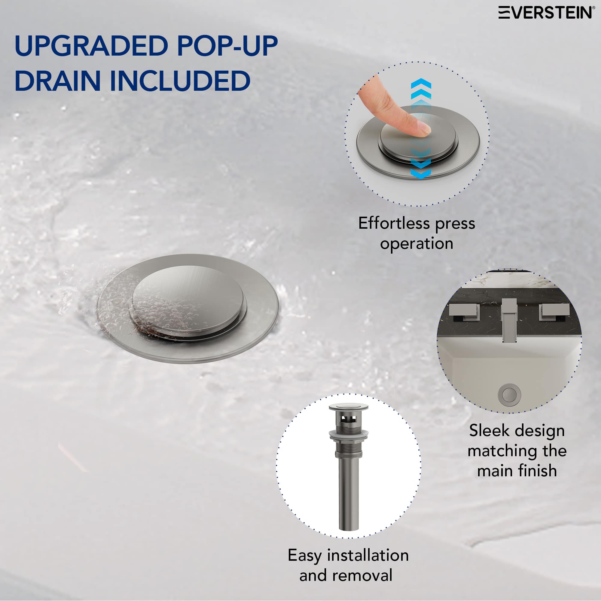 EVERSTEIN SFS-1164-NK Lavatory-Faucets - View #8