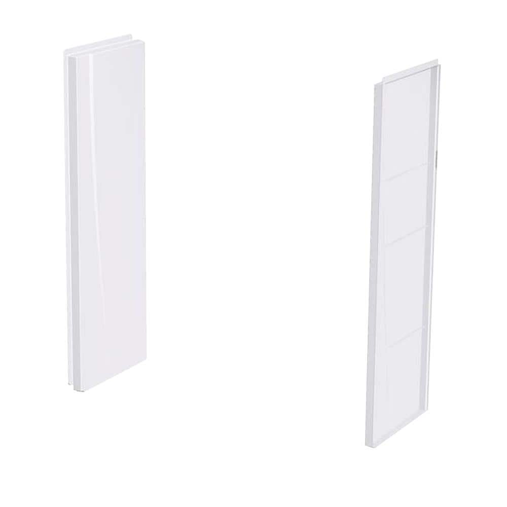 A2 8-in 62-in High Gloss White Shower Side Wall Panel | - Swanstone 2462CSW-AW-M-SL