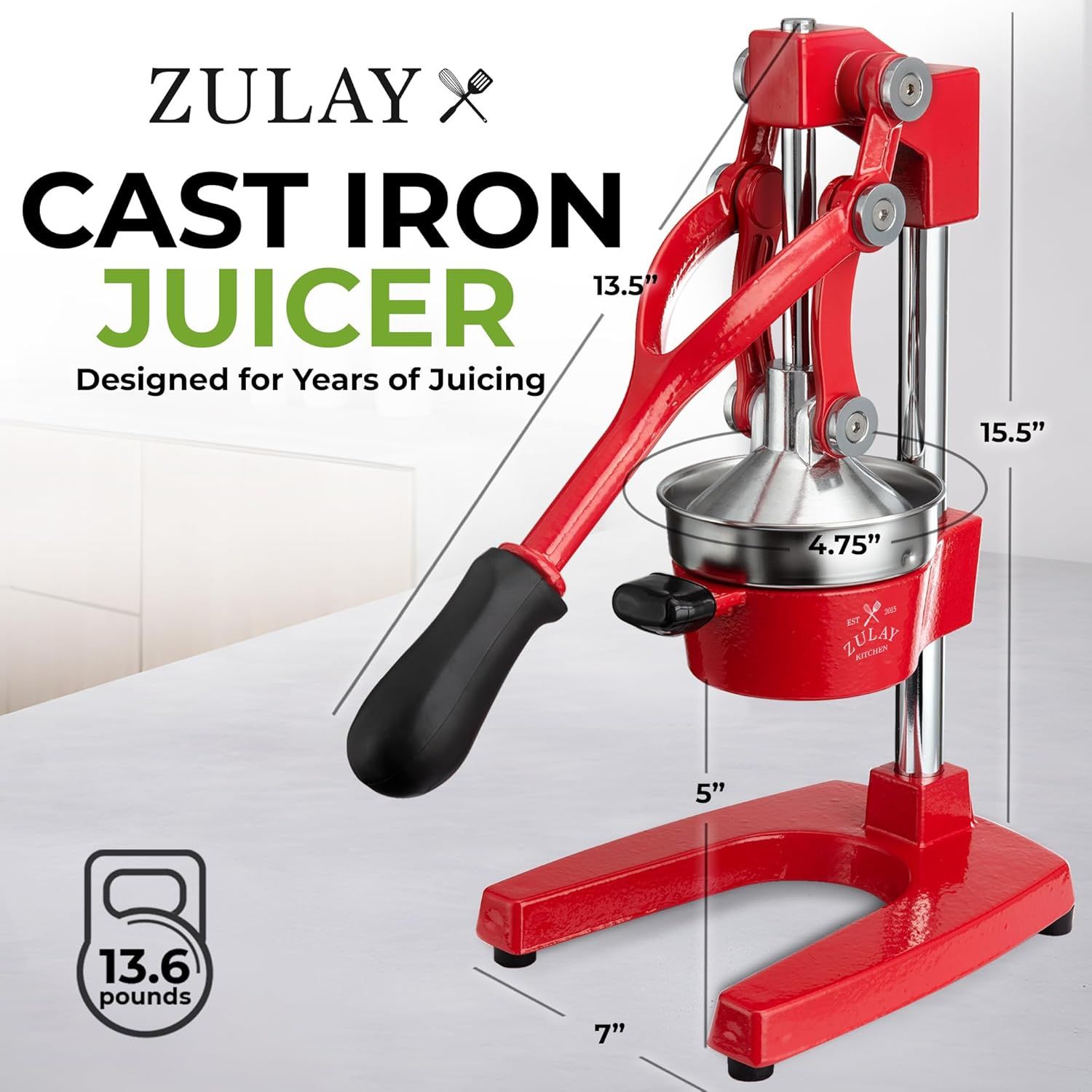 Zulay Kitchen X004TPE5GN juicers - View #3