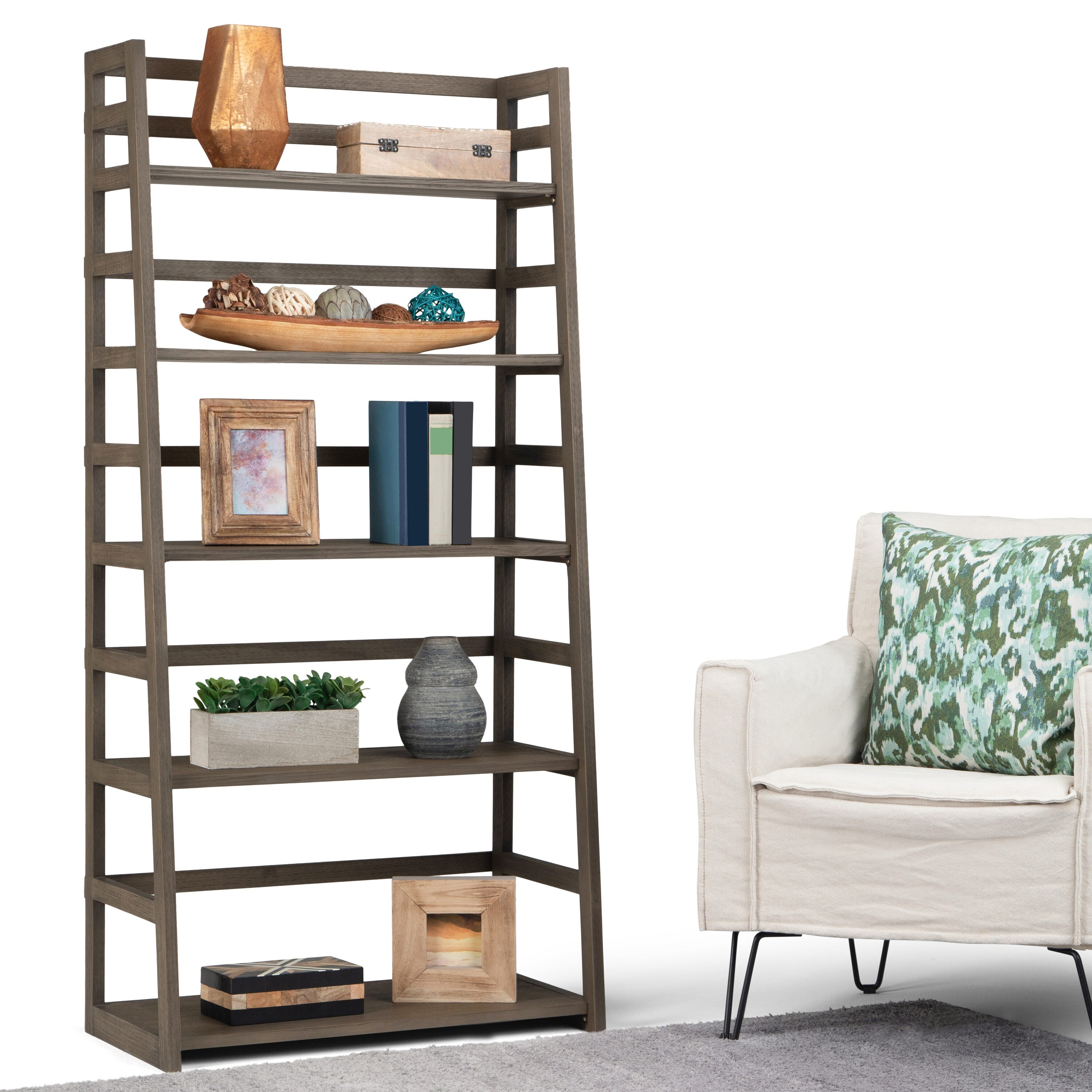 Simpli Home AXSS008KD-FG bookcases - View #9