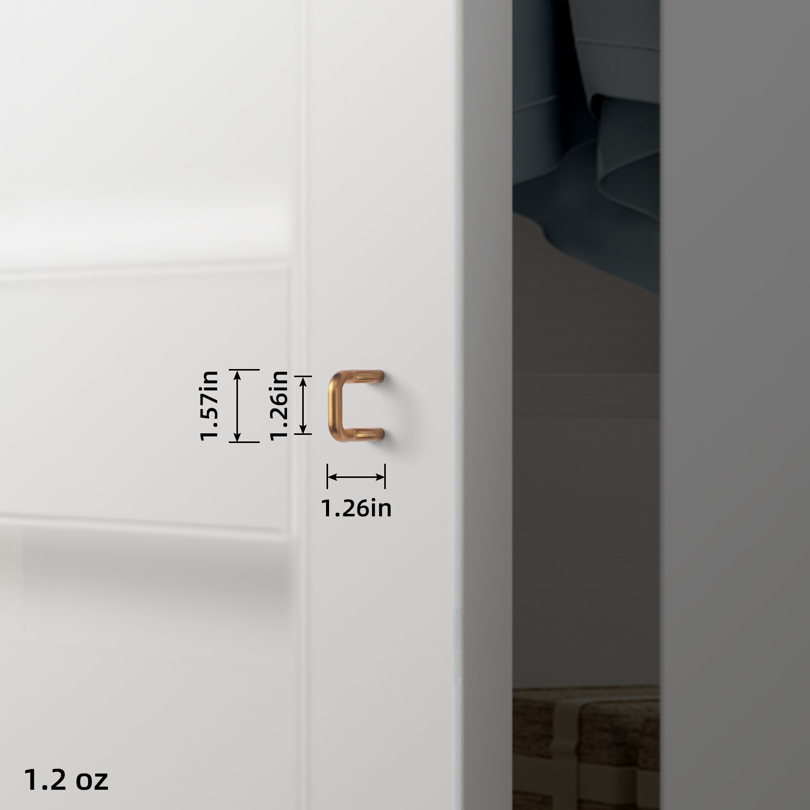 Miaokesen 2303CB-32 Cabinet-Pulls - View #2