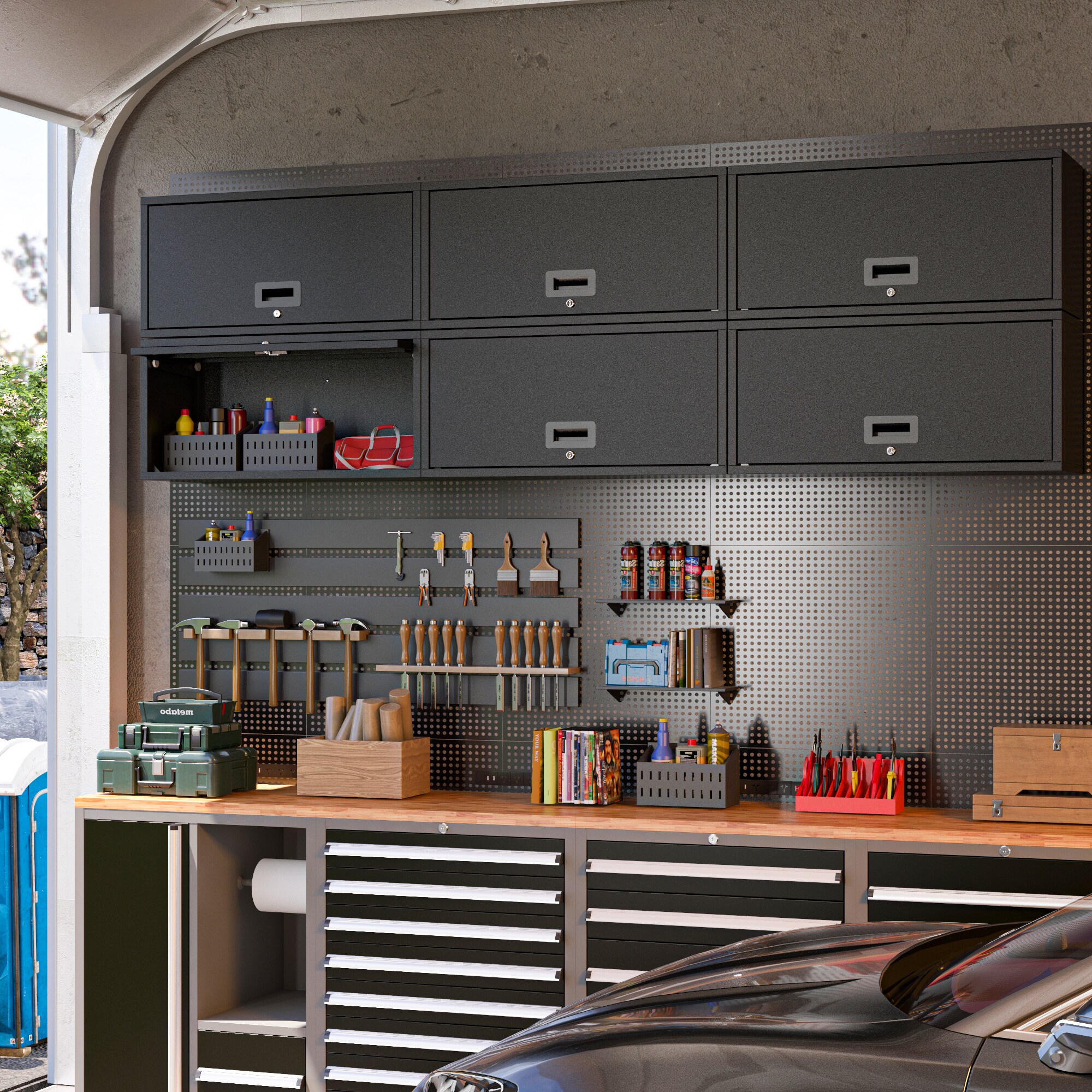 LOVMOR SF-Y-TPG-S-B-2P Garage-Cabinets - View #11