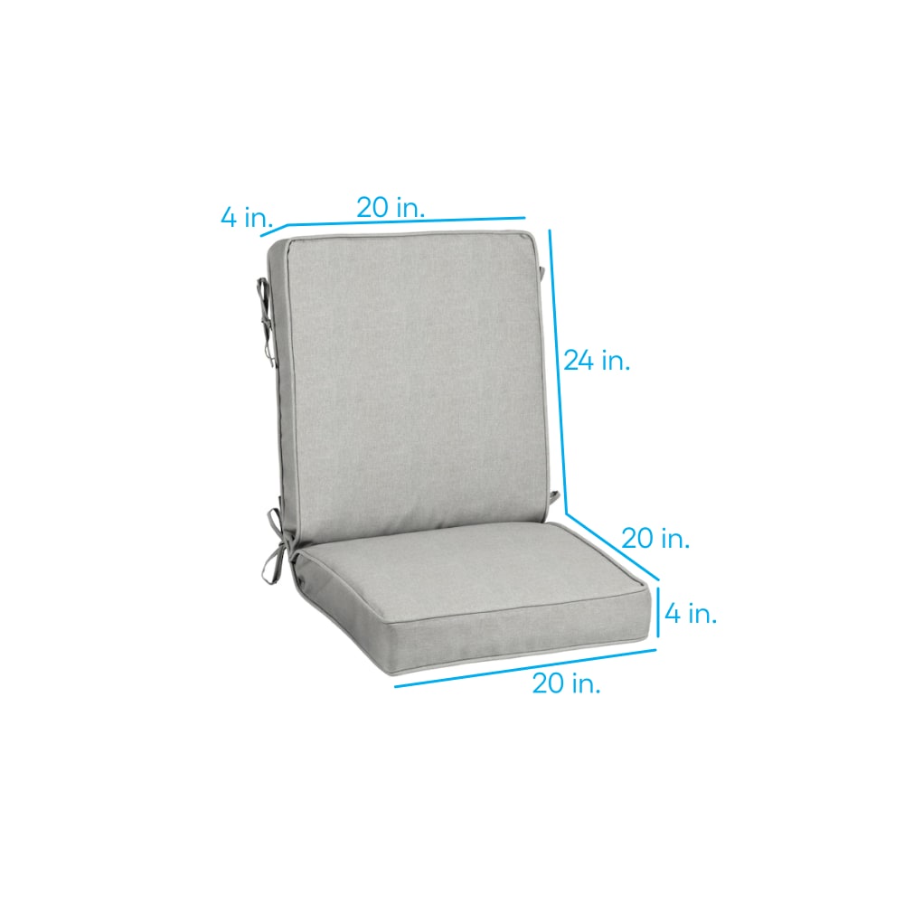 allen + roth with STAINMASTER XQ02C01B-9C8 Patio-Furniture-Cushions - View #4