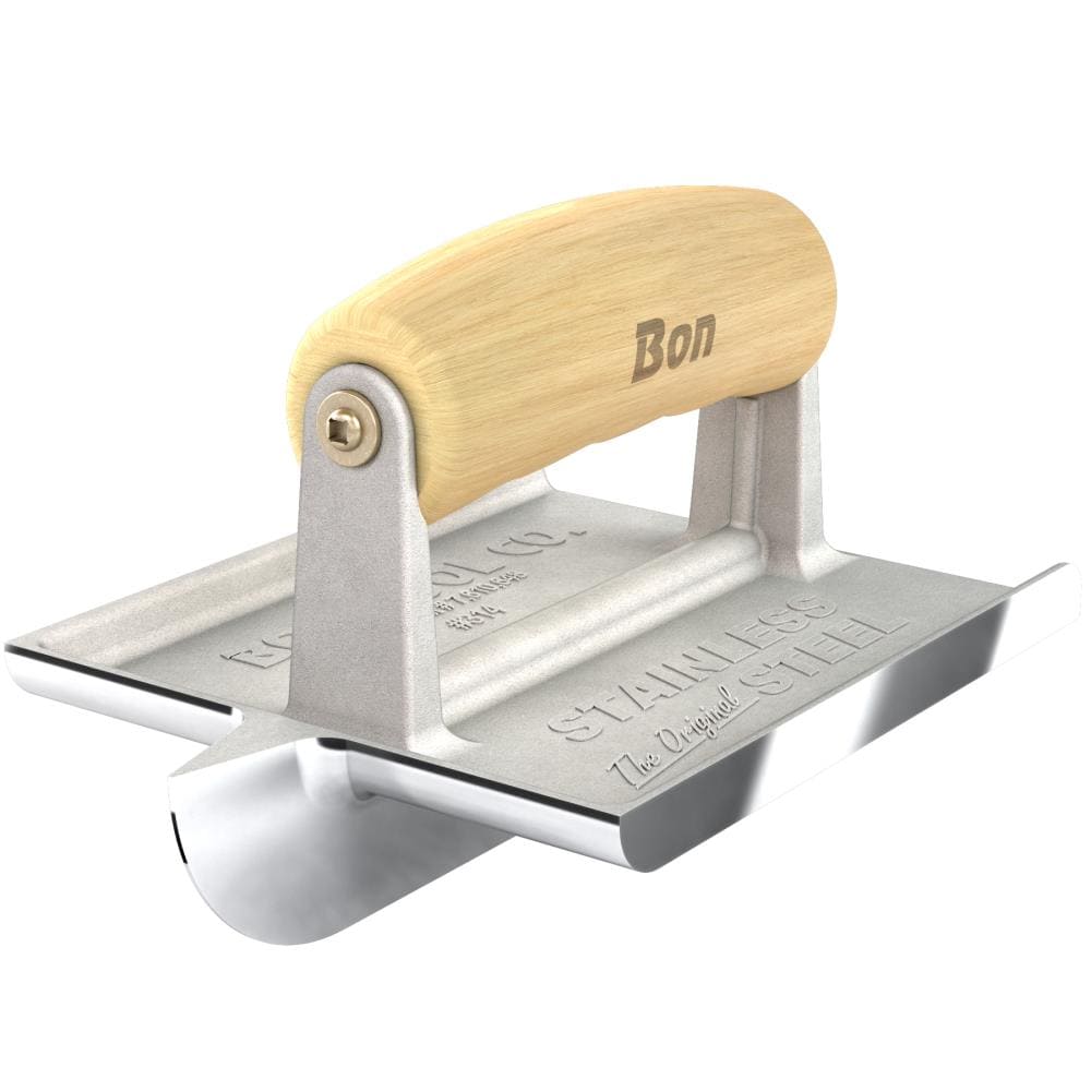 Bon Tool 89-314 4.5-in x 6-in Stainless Steel Concrete Groover