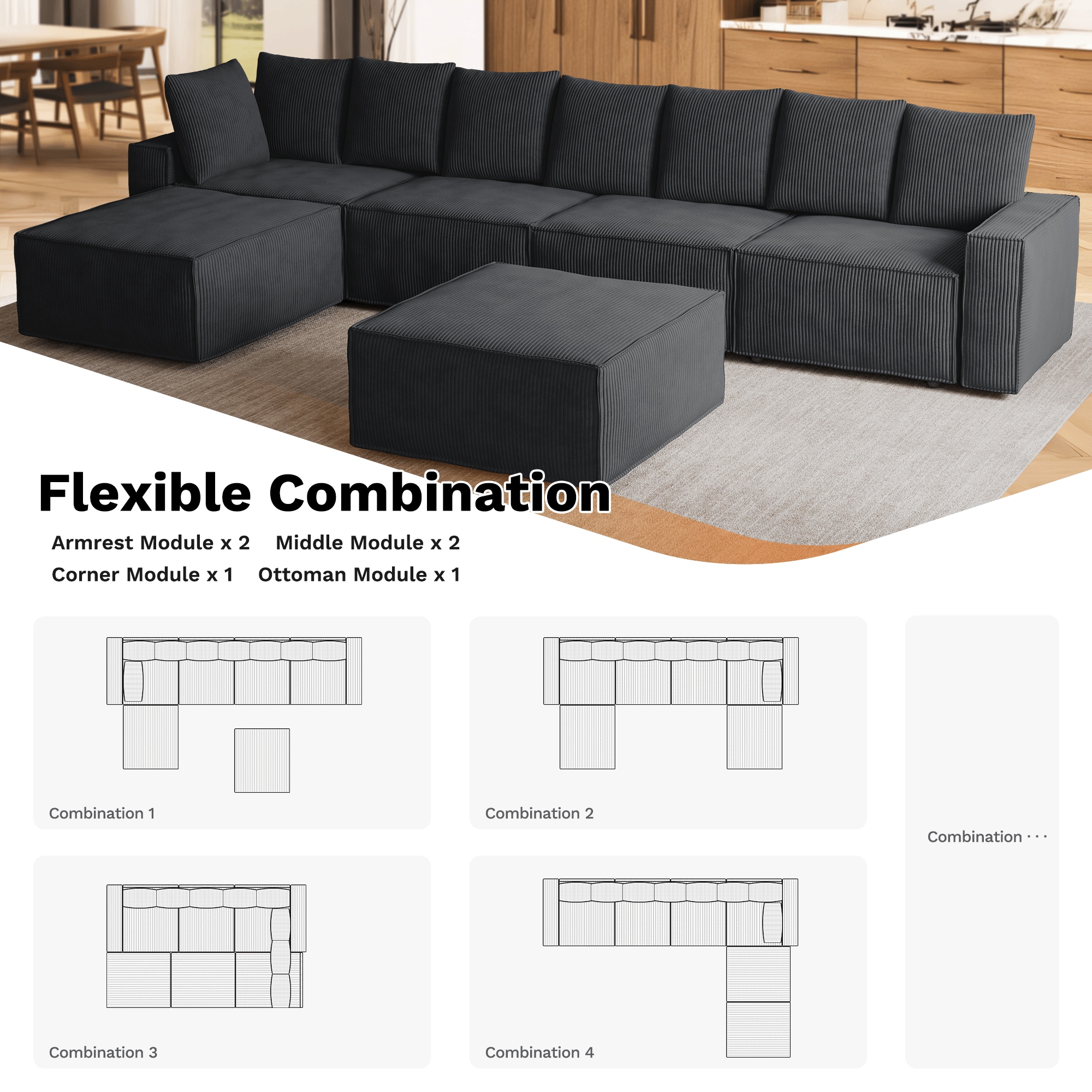Ovios OGOGO400-62 Sofas-Loveseats - View #2