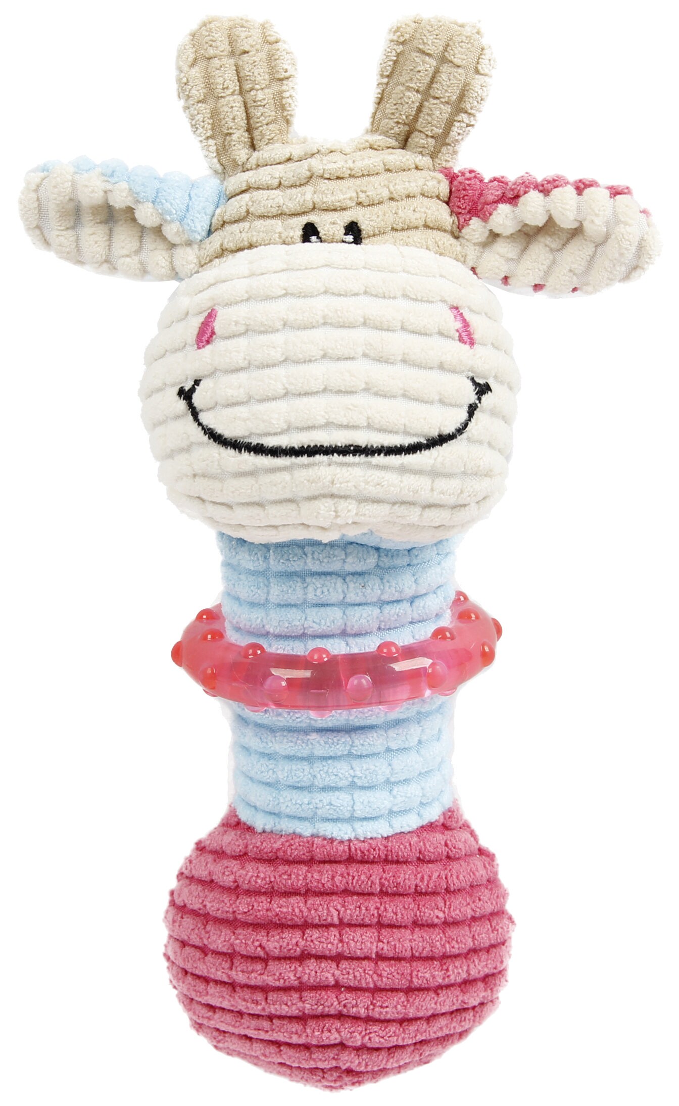Pet Life DT60BR RubberPolyester Plush Dog/Cat Toy
