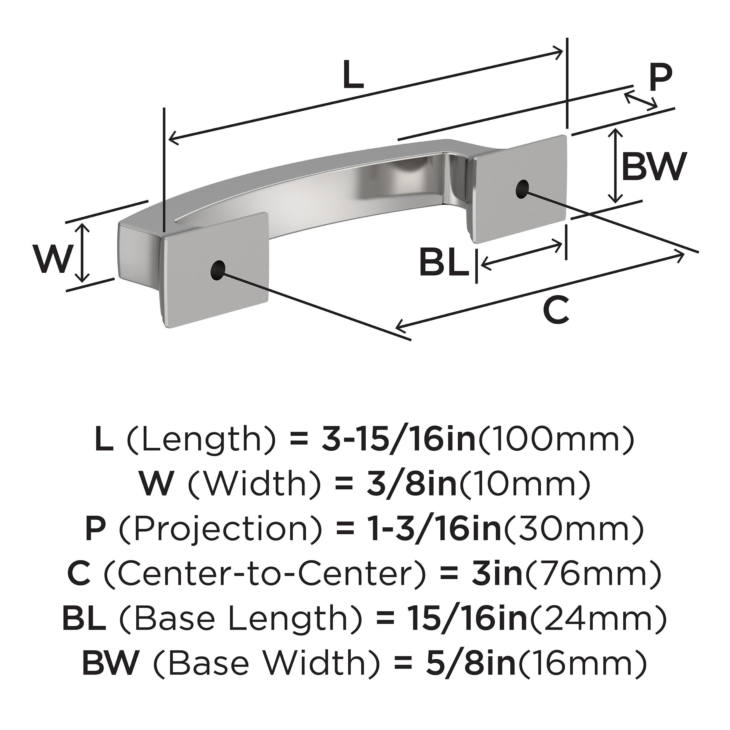 Amerock 10VMP3712026 Cabinet-Pulls - View #4