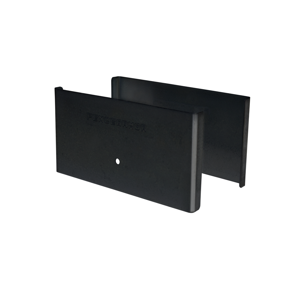 Fence Armor Demi Protection Post Guard 5.5-in Galvanized Steel Bracket For Multiple Fence Types