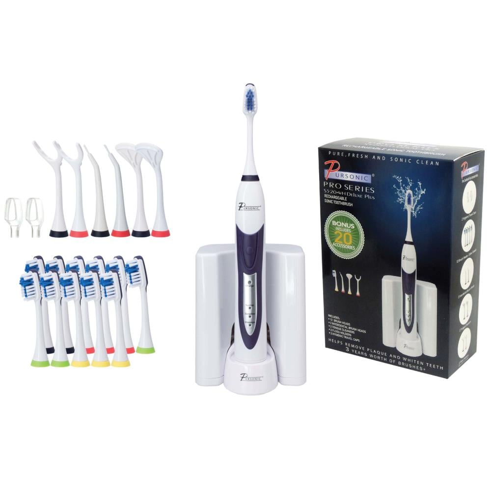 Sonic Smart Series Rechargeable Toothbrush with UV Sanitizing Function –  Pursonic