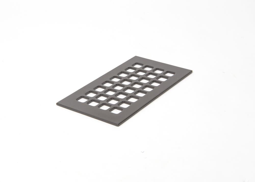 Reggio Register G610-SRBNH 4-in x 8-in Steel Oil Rubbed Bronze Floor Register