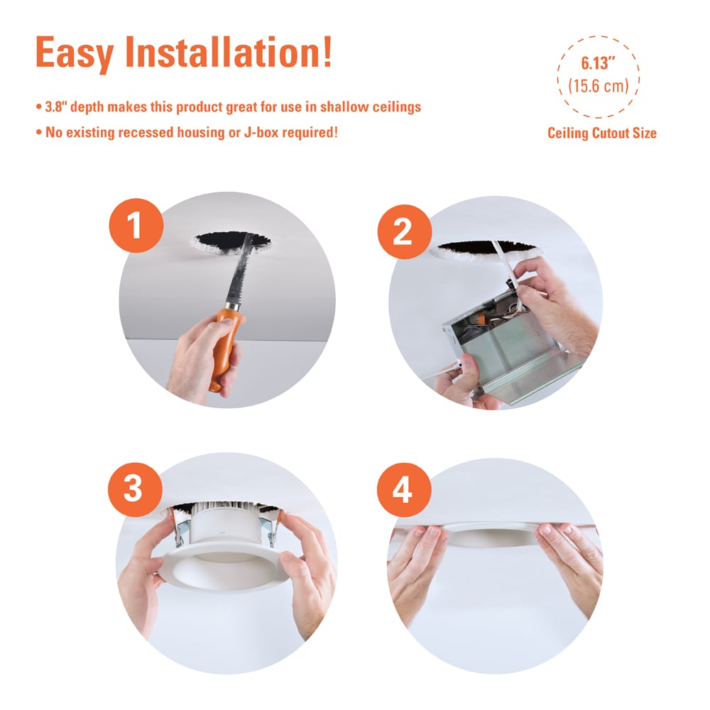 HALO LCR630RD9FSE010 Led-Retrofit-Downlight - View #7