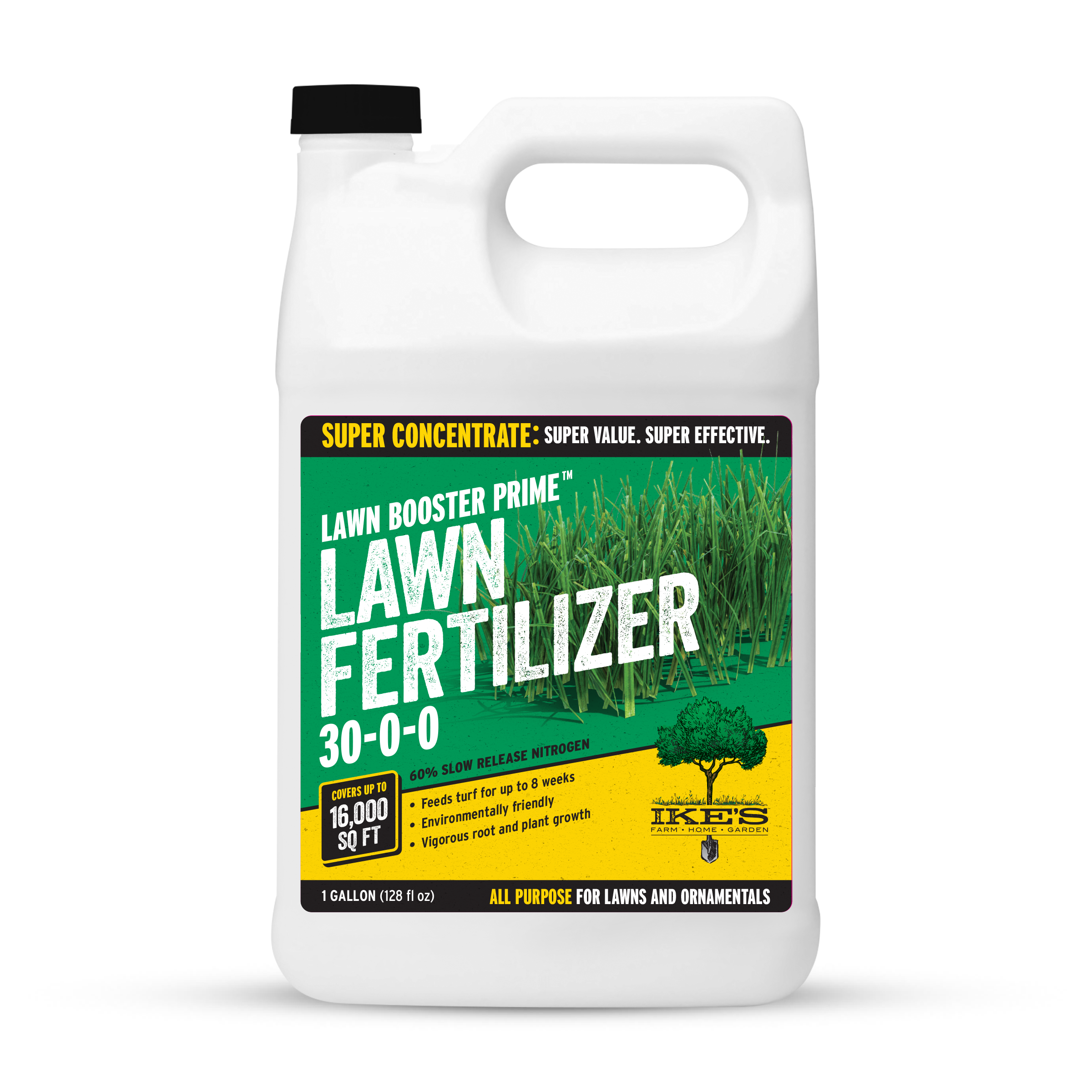 IKE'S 1-Gallon 16000-sq ft 30-0-0 All-purpose Lawn Starter