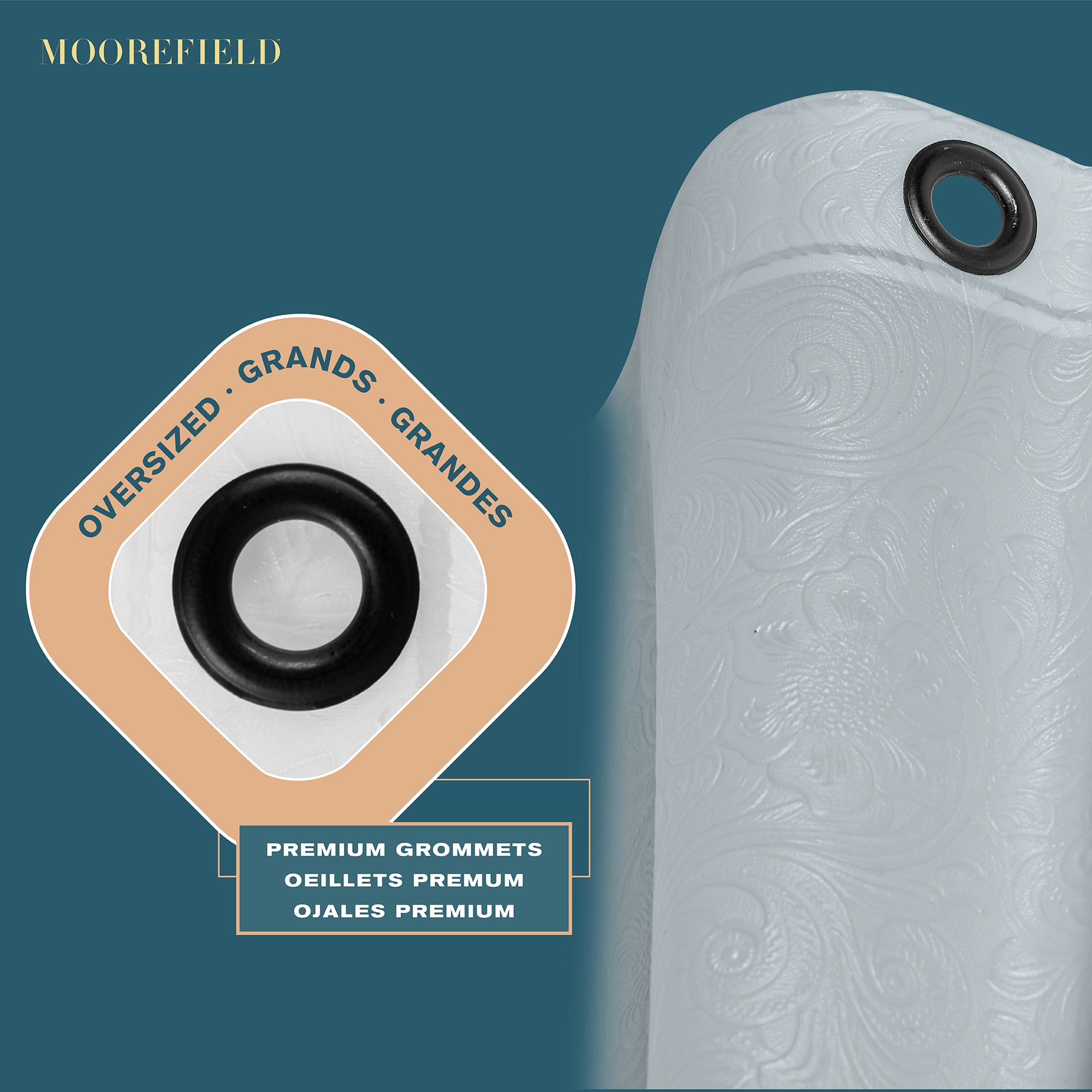 Moorefield LS422FCL Shower-Curtains-Liners - View #2