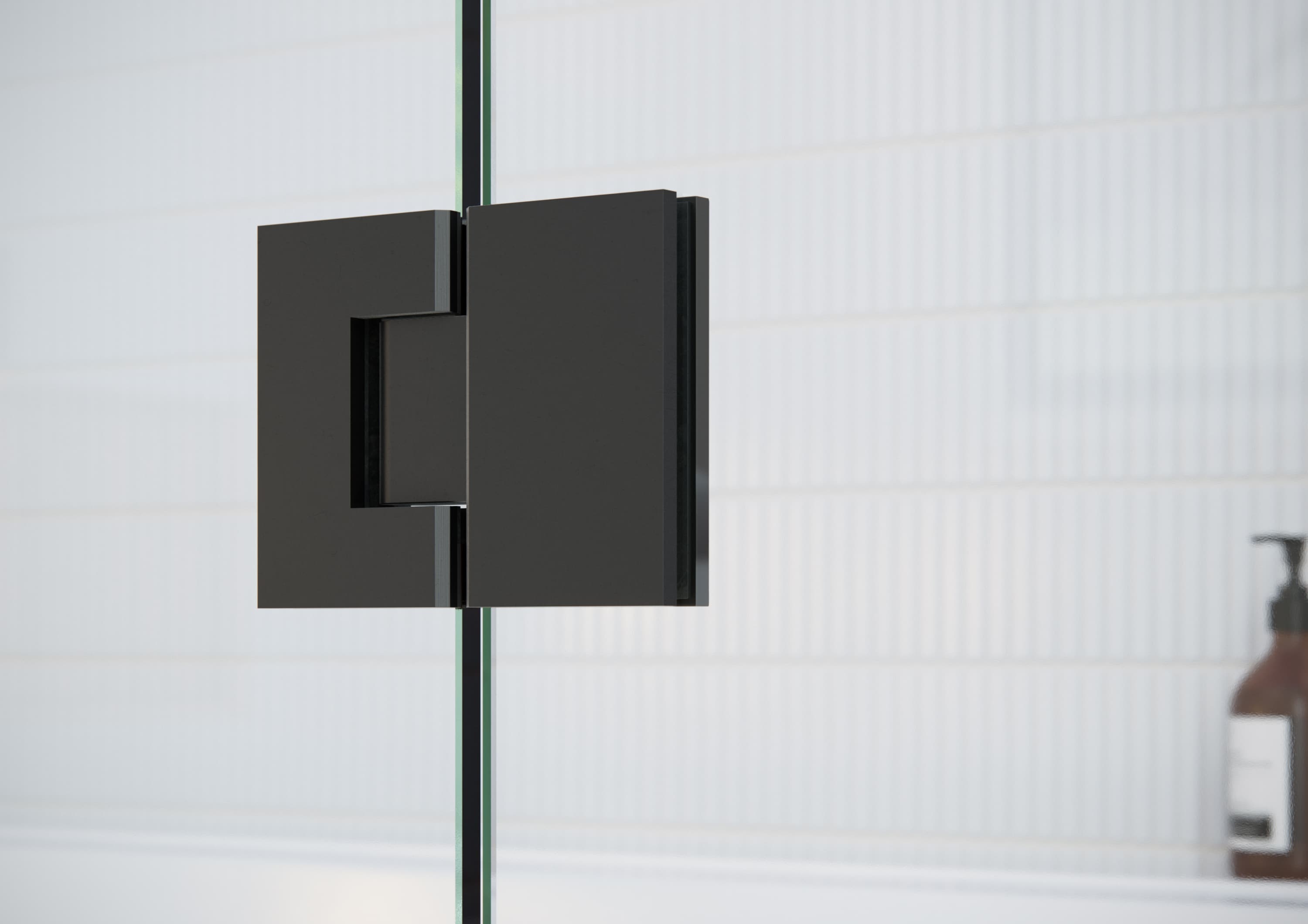 Glass Warehouse GHF-85-MB Shower-Doors - View #5