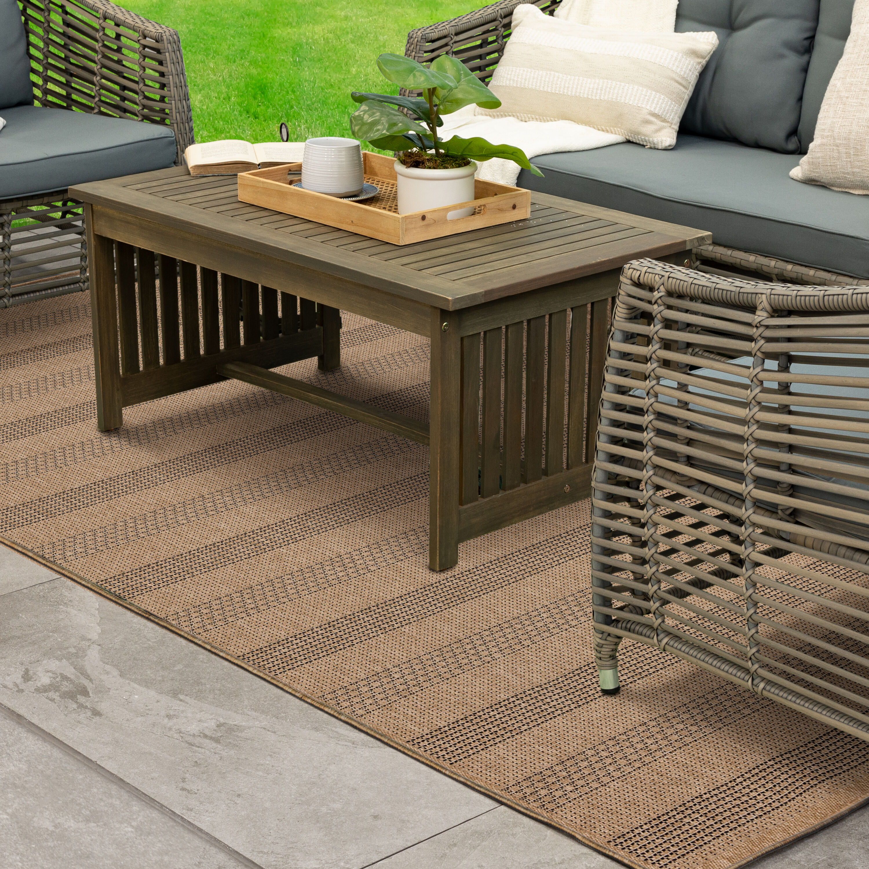 allen + roth with STAINMASTER R1346 101 078110 rugs - View #10