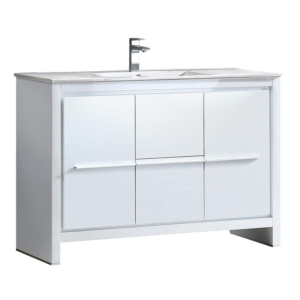 Fresca FCB8148WH-I Bath-Vanity-Combo - View #2