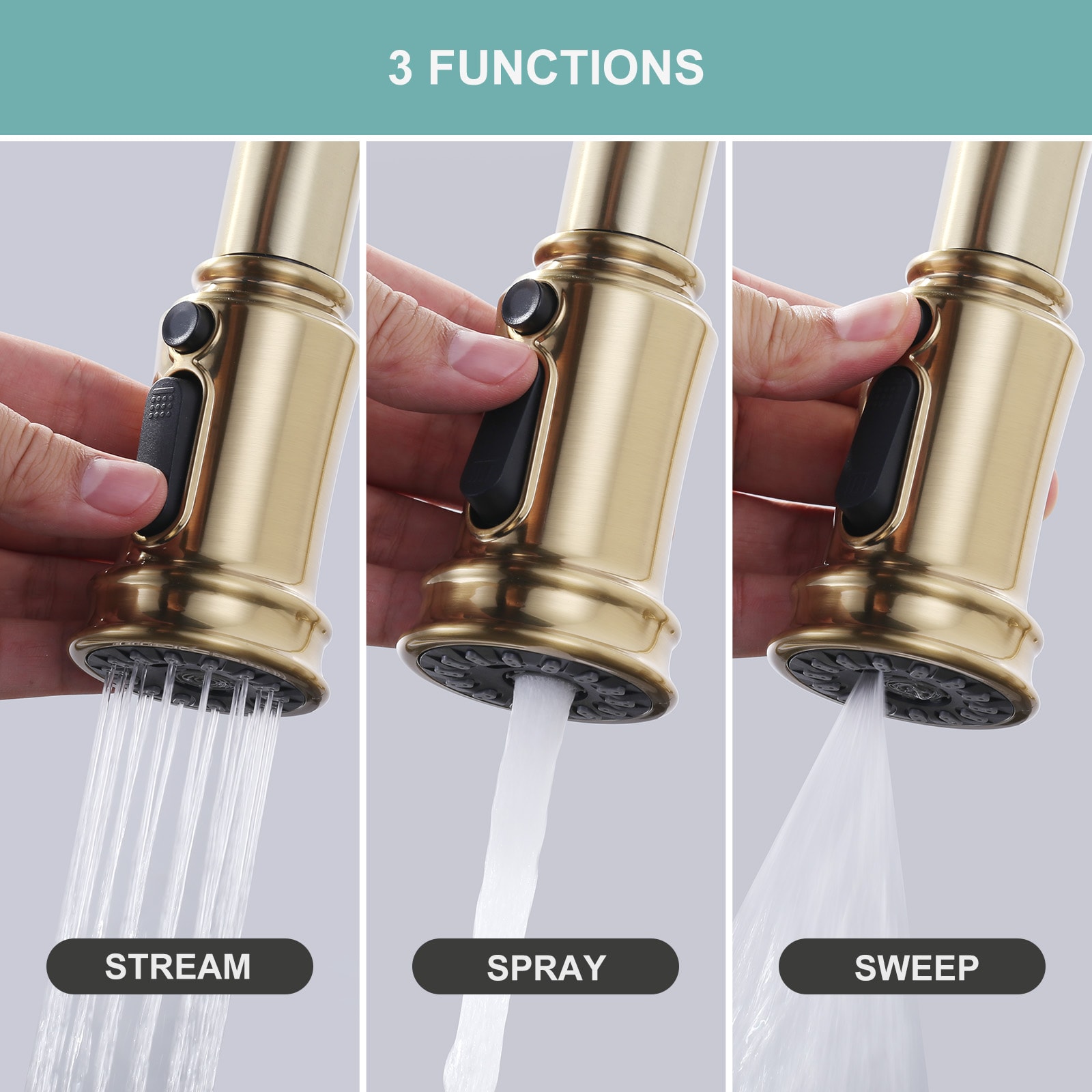 WOWOW 2314700G Kitchen-Faucets - View #4