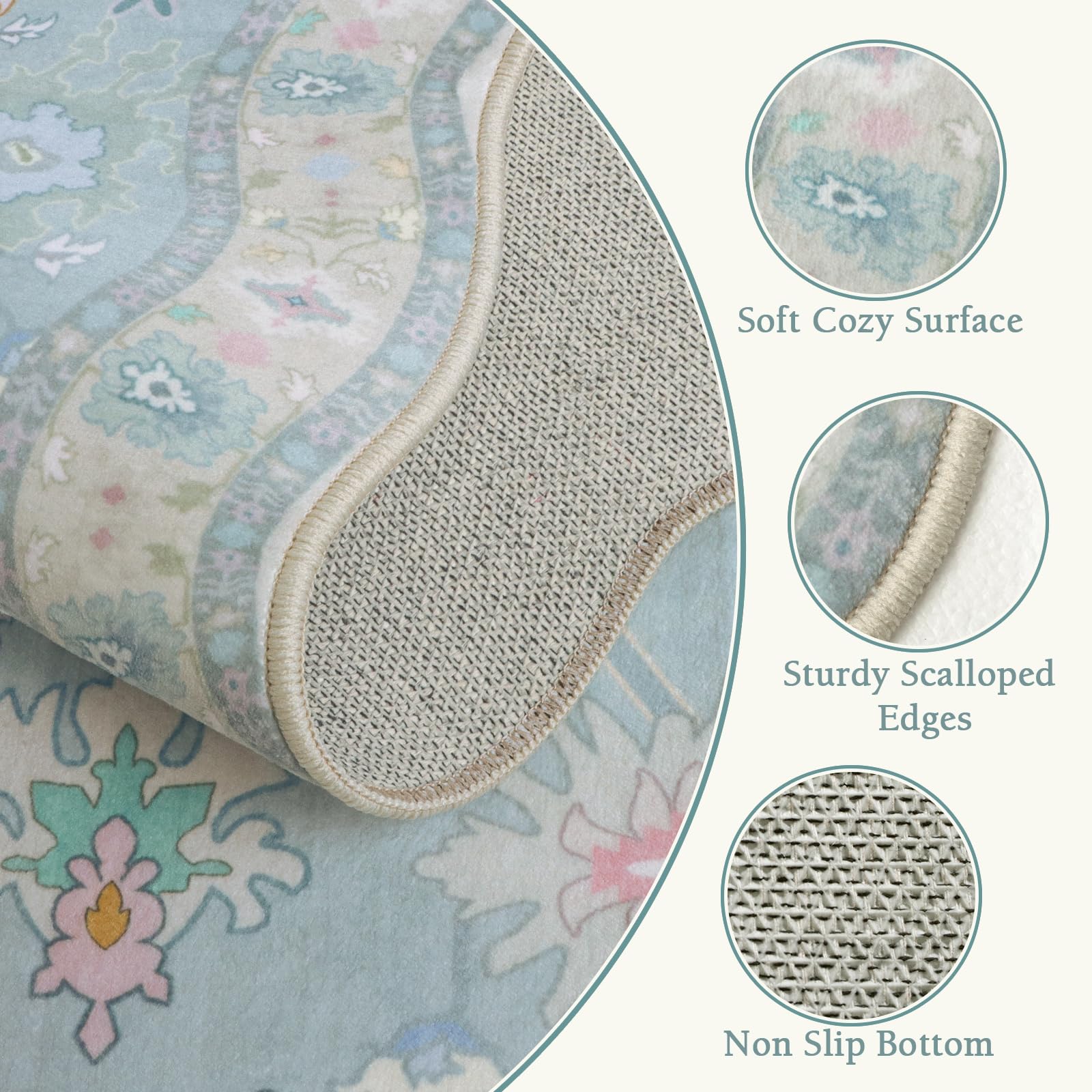 SenQWFa LSQ0713Q021 rugs - View #3