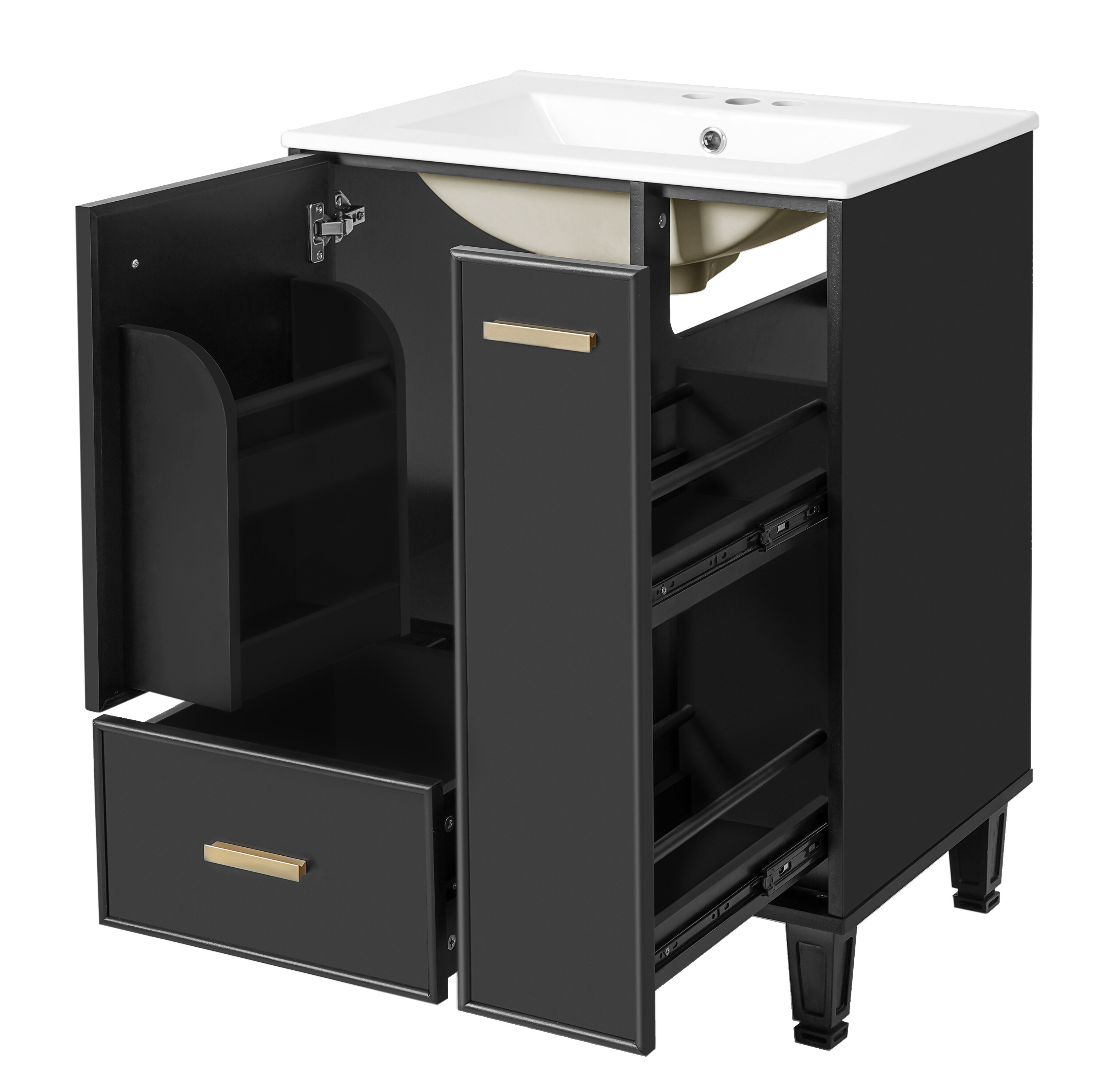 Forclover CNE-P288908W Bath-Vanity-Combo - View #6