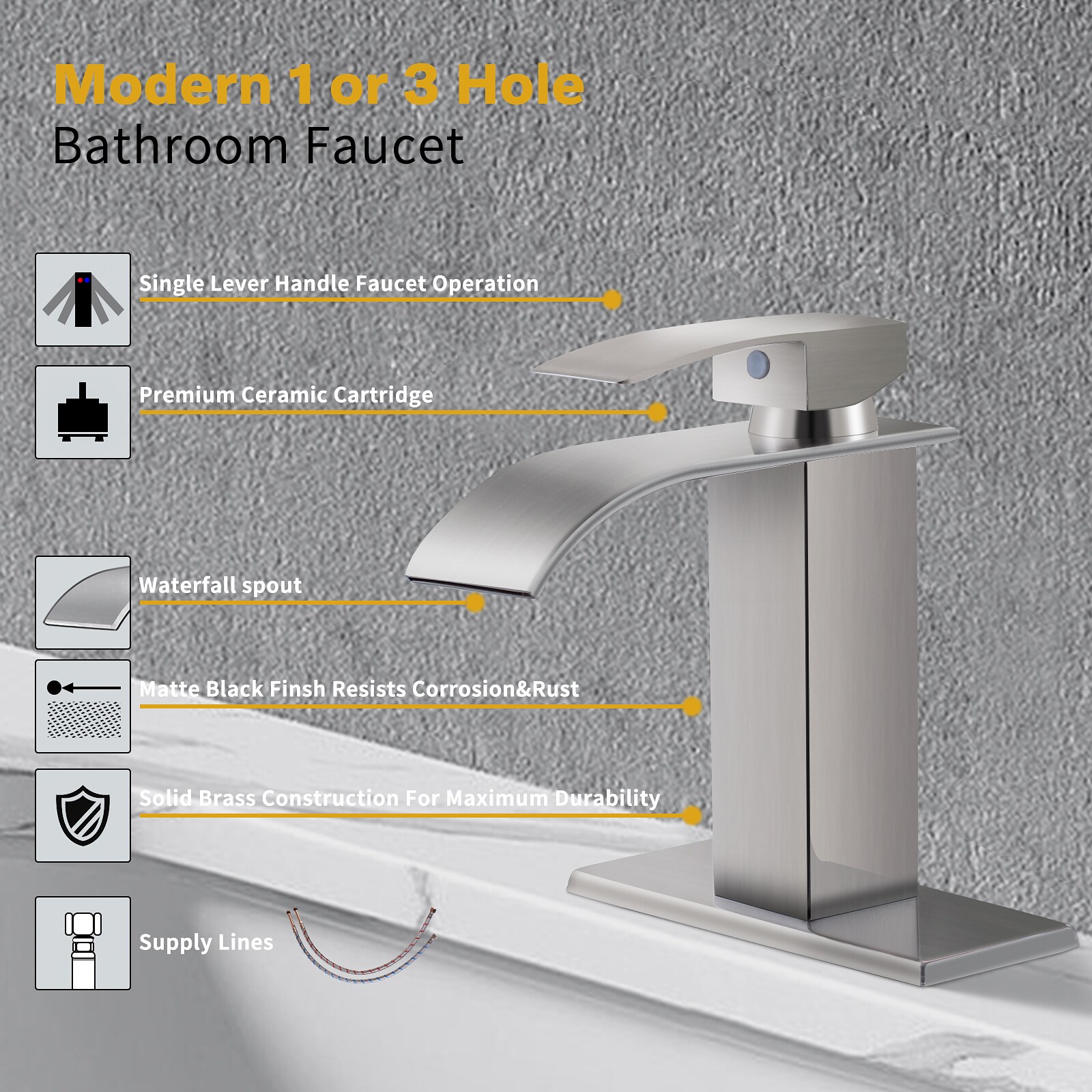 BOKETTO TPLT-003LS-DP-XS Lavatory-Faucets - View #3