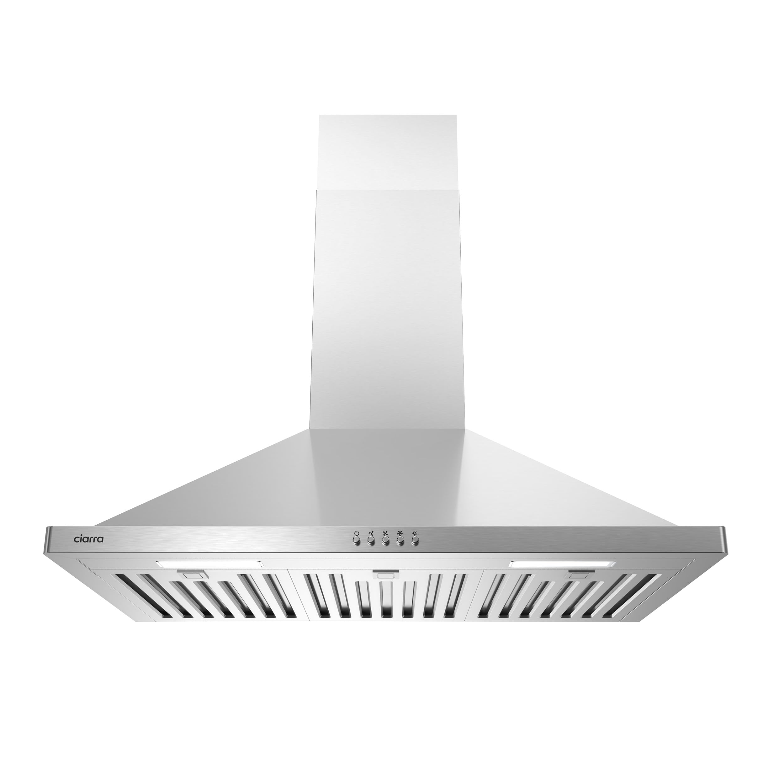 30-in 450-CFM Convertible Stainless Steel Wall-Mounted Range Hood with Charcoal Filter | - Jeremy Cass LSCIARDOE70