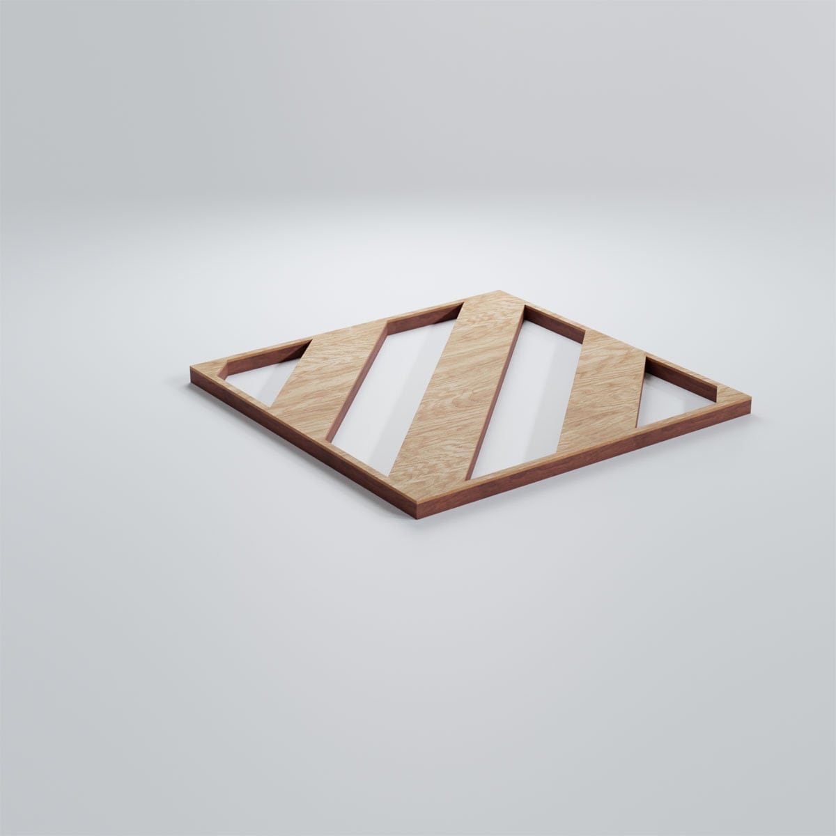 Ekena Millwork WALW08X08X0375STRRO Wall-Panels - View #4