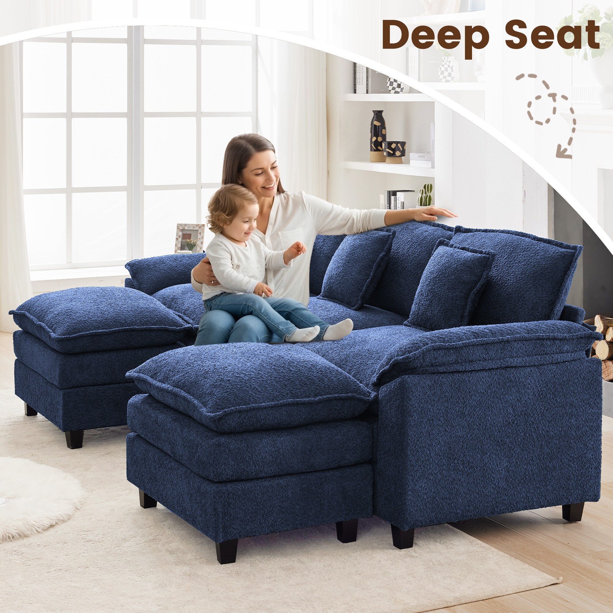 VOUA SAF-HNBYZ-BU Sofas-Loveseats - View #7