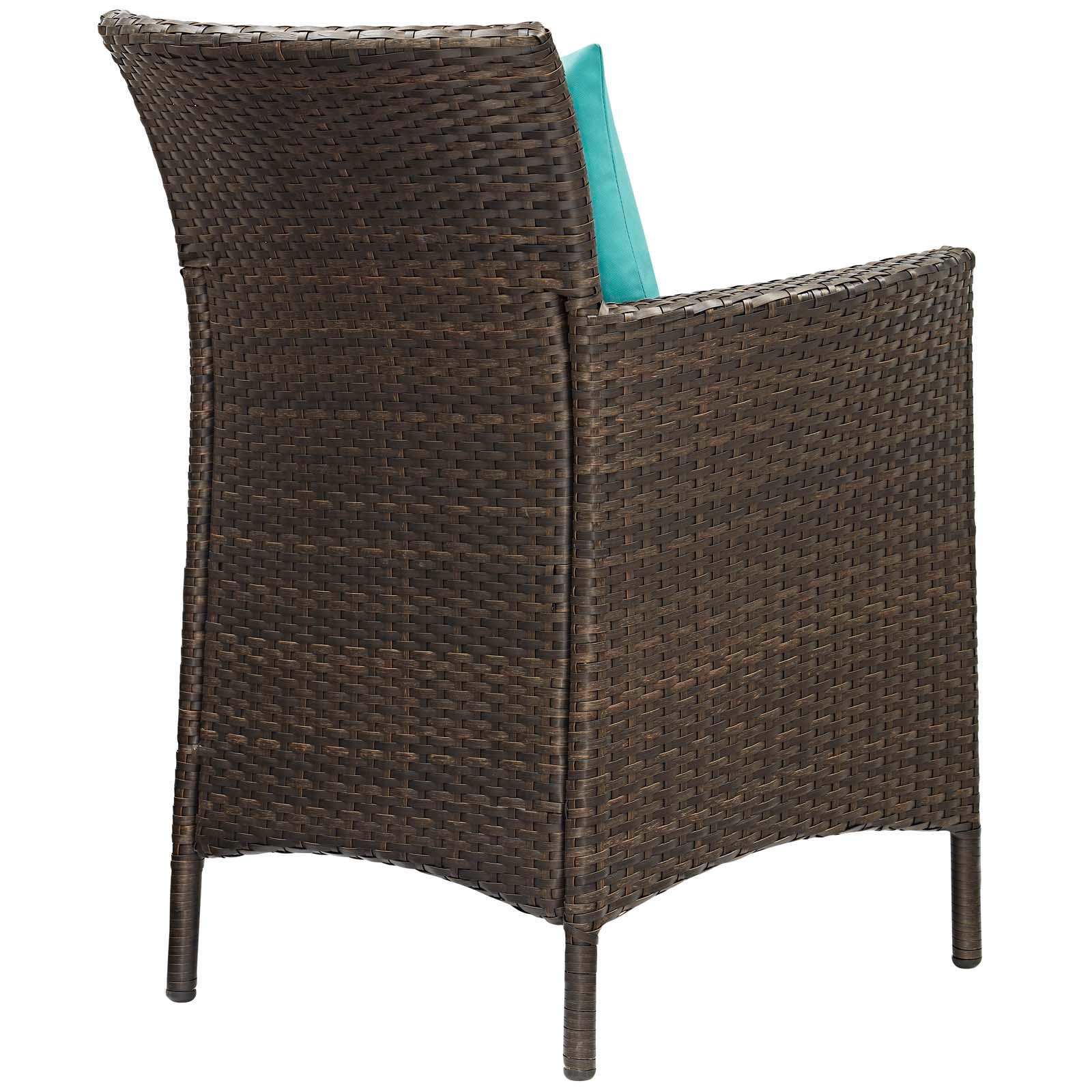 Modway EEI-4031-BRN-TRQ Patio-Chairs - View #3
